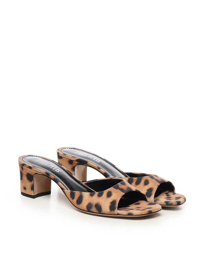 Paris Texas Sandals Brown Suede Calfskin
