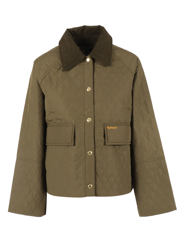 KIRBY QUILTED JACKET Green Polyester Heavy