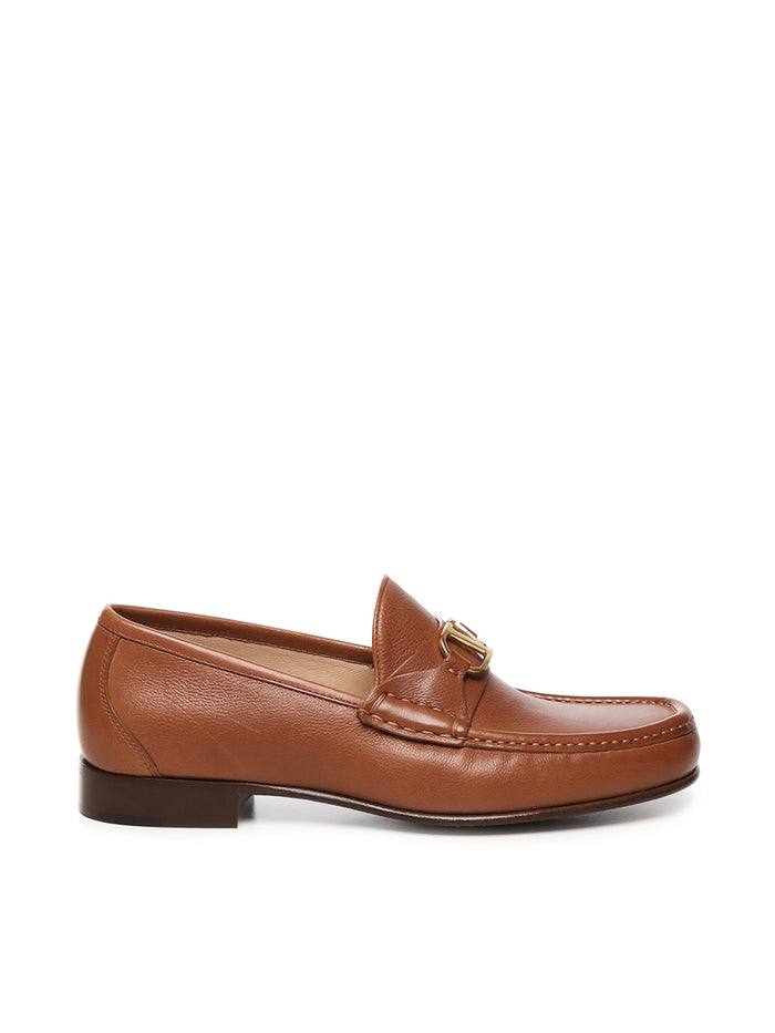 Valentino Garavani Flat Shoes Tobacco