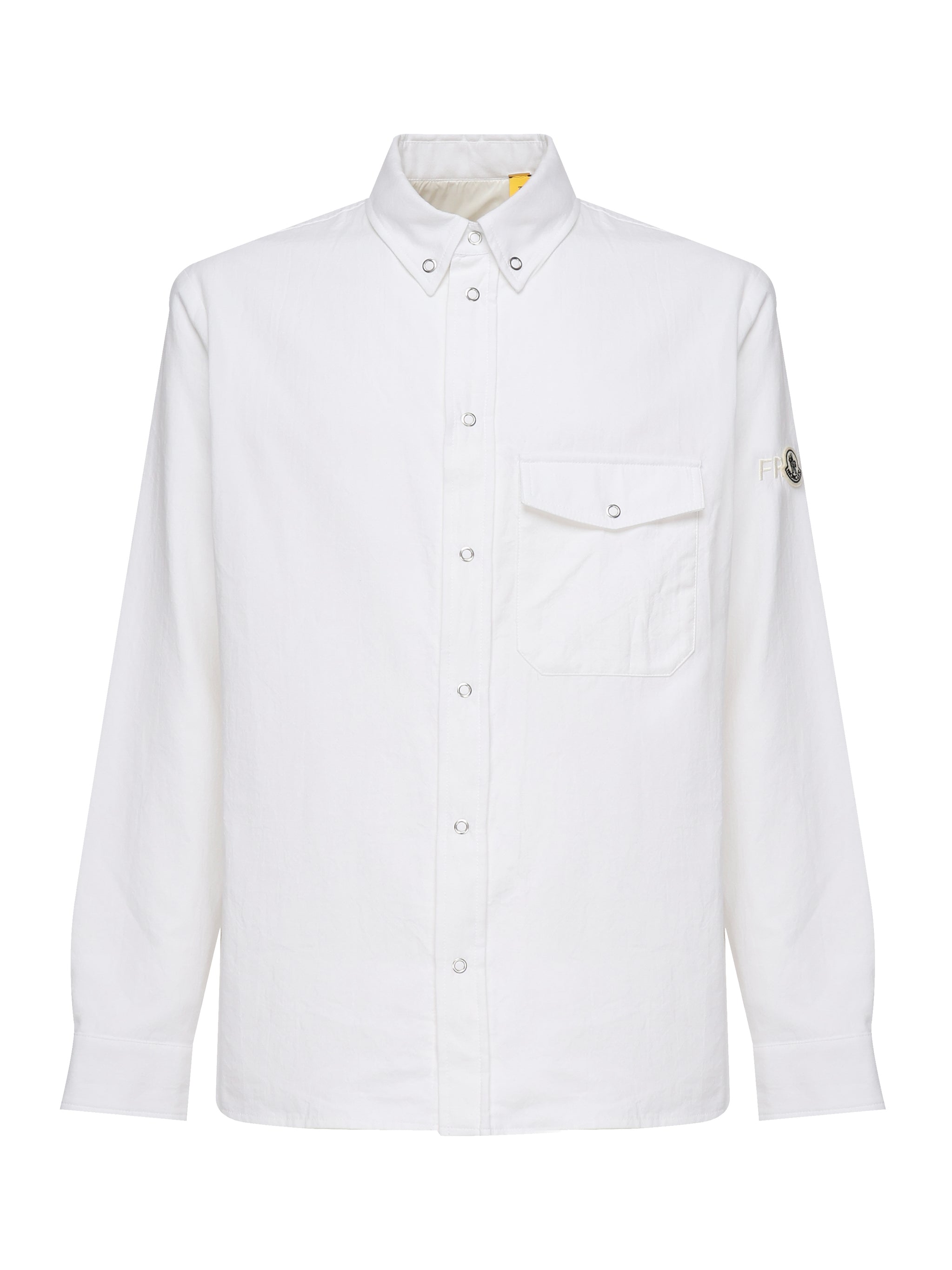 MONCLER GENIUS Shirts White Outer: Cotton