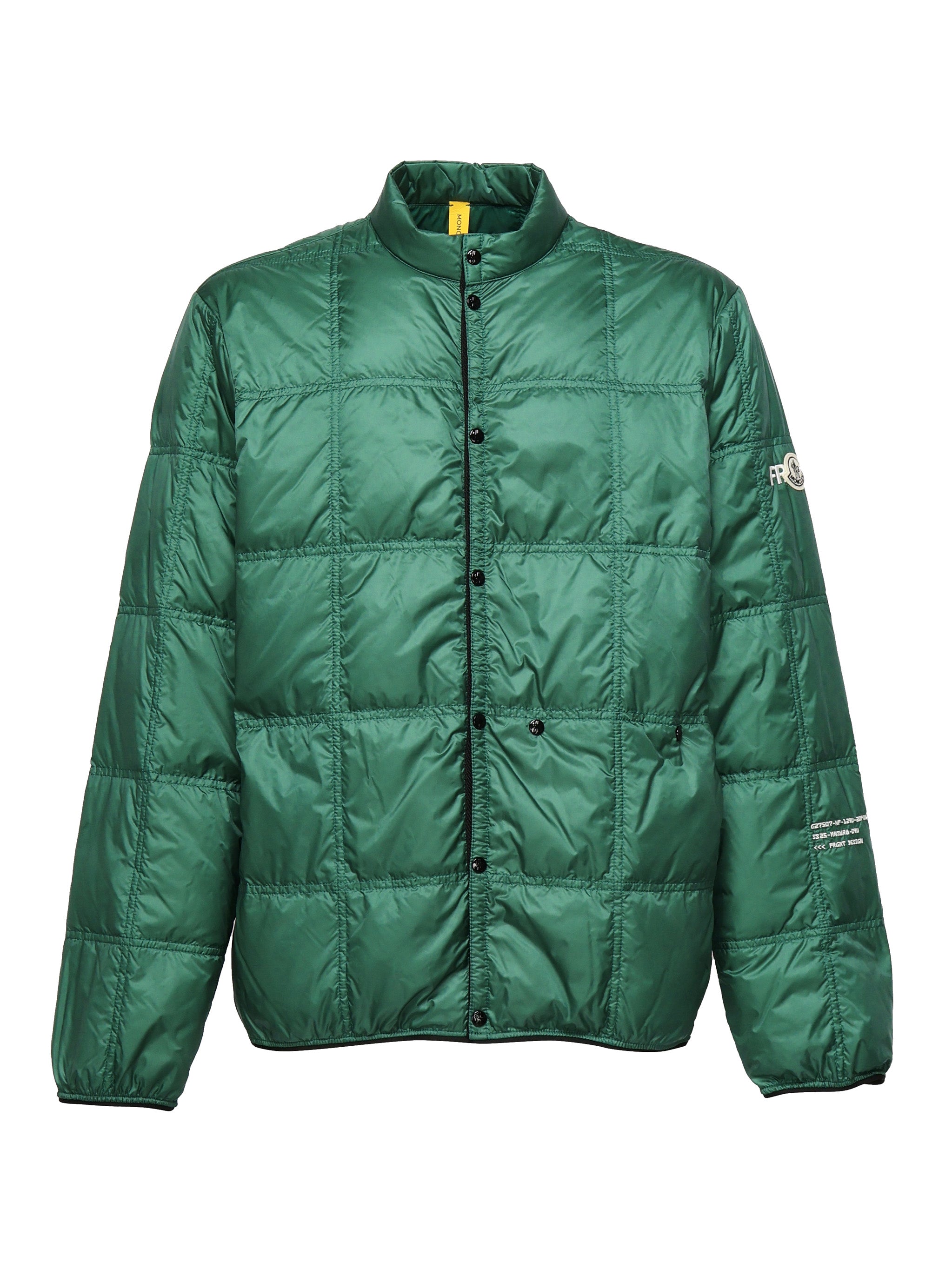 MONCLER GENIUS Coats Green Outer: Polyamide/nylon