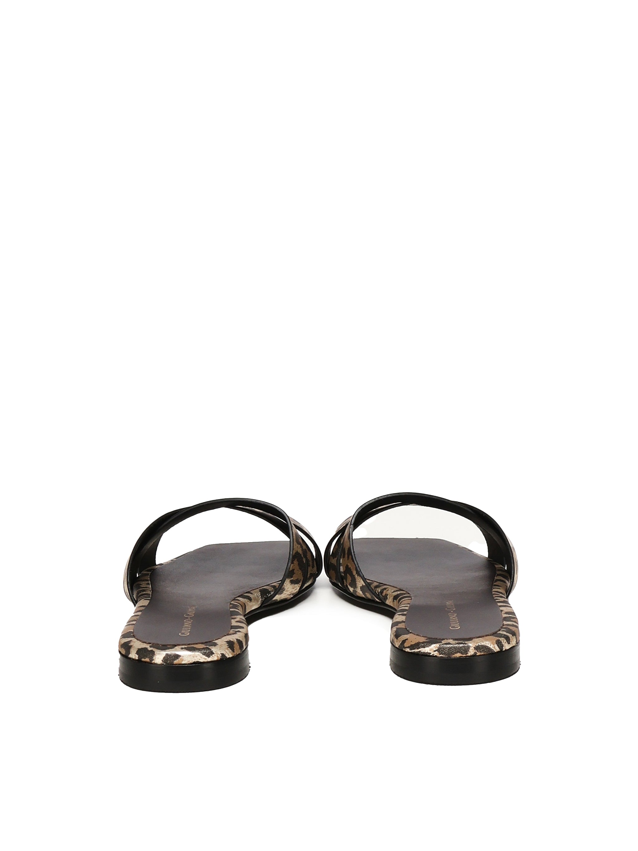 Giuliano Galiano Sandals Leoapard Polyamide