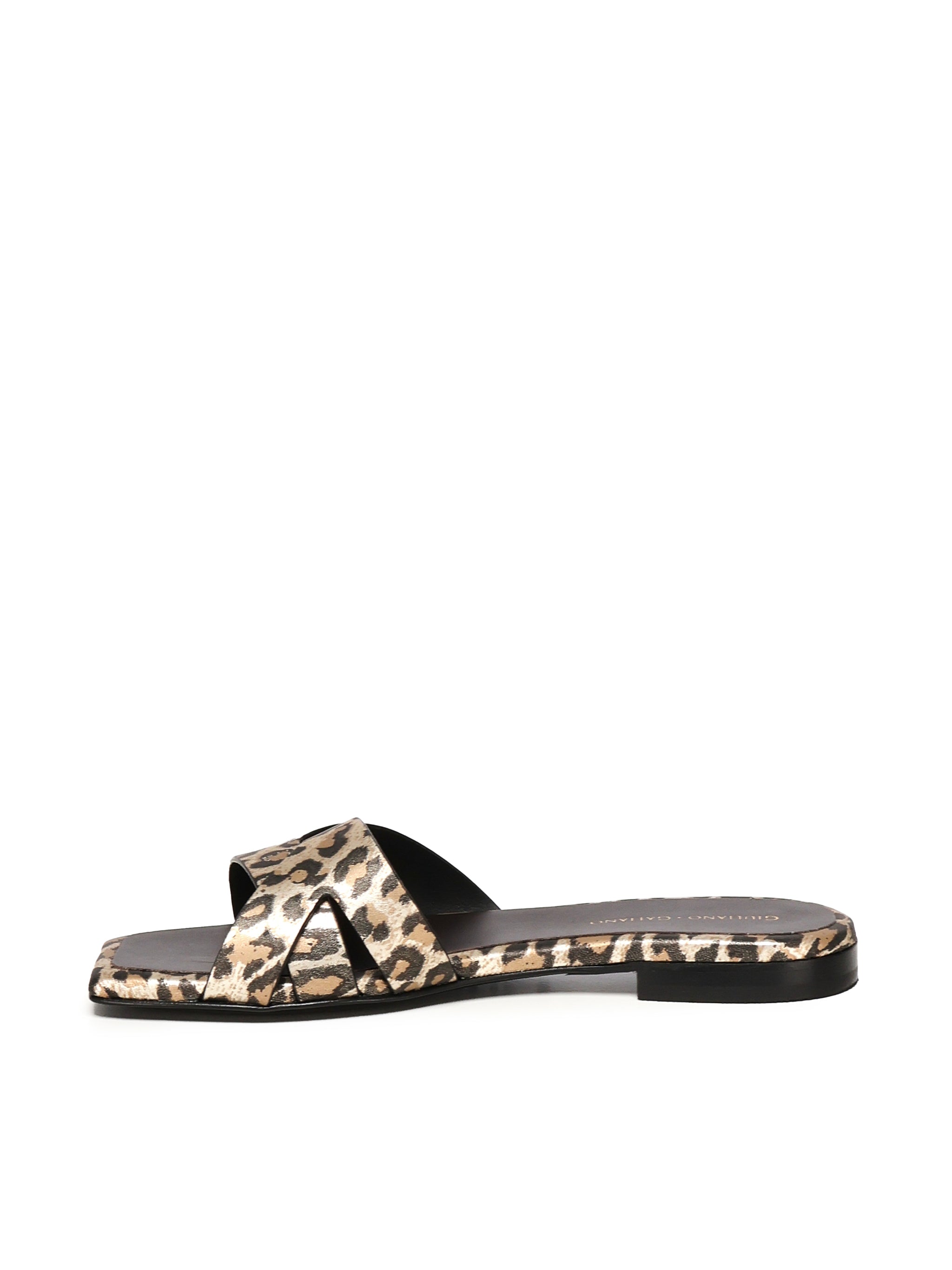 Giuliano Galiano Sandals Leoapard Polyamide