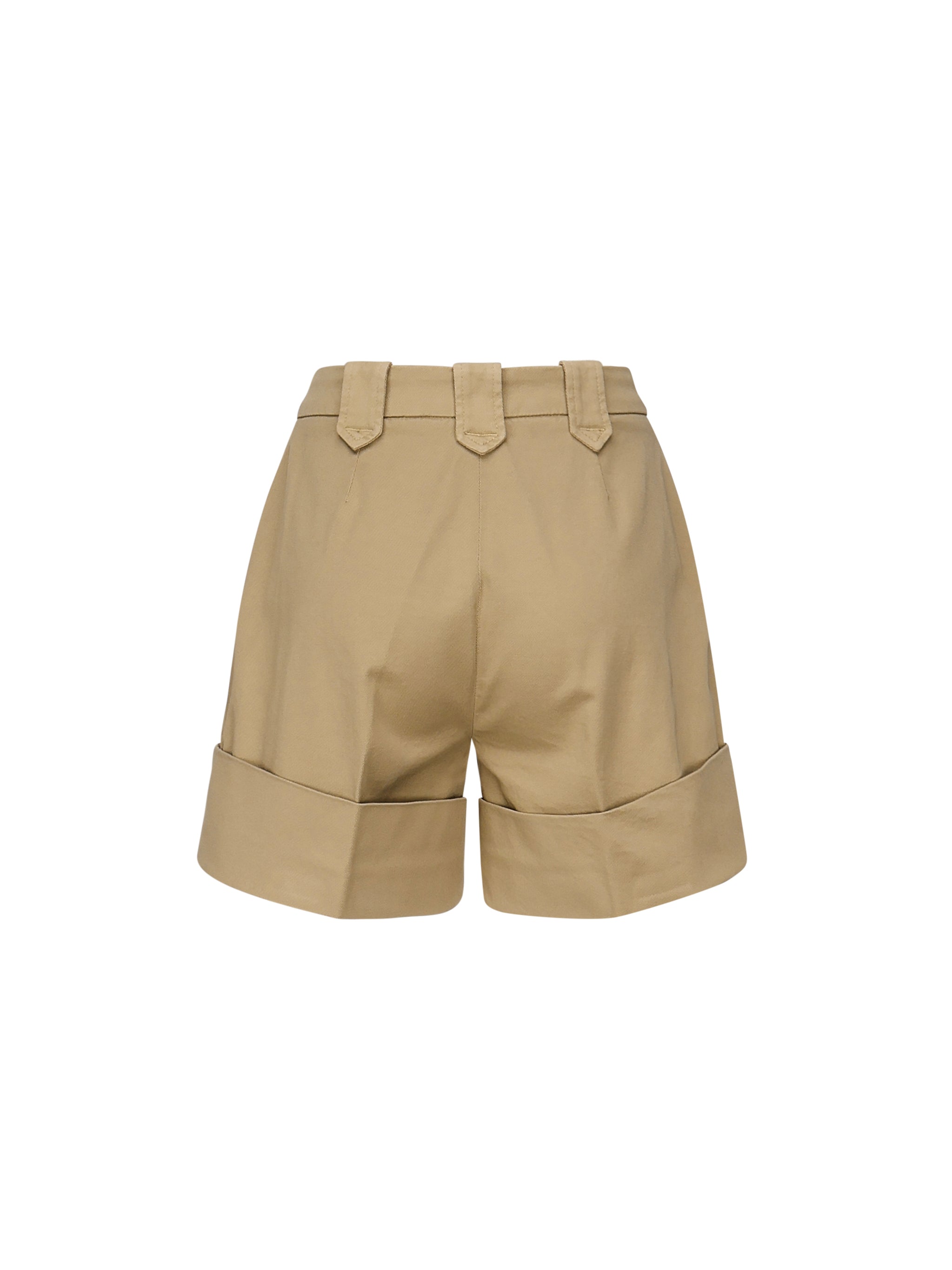 Fay Shorts Beige Cotton