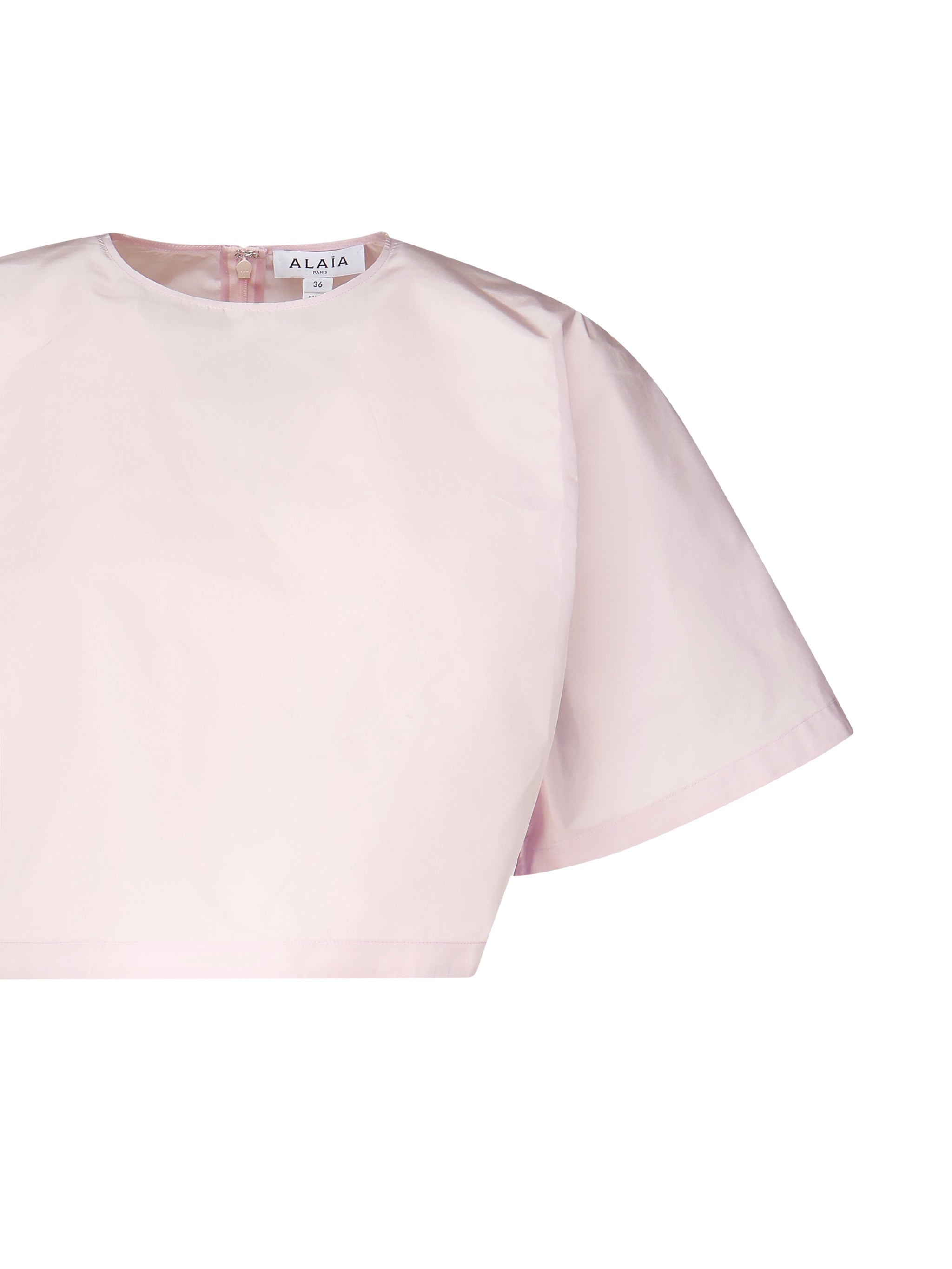 Alaia T-shirts and Polos Rose Pale Main Material:silk