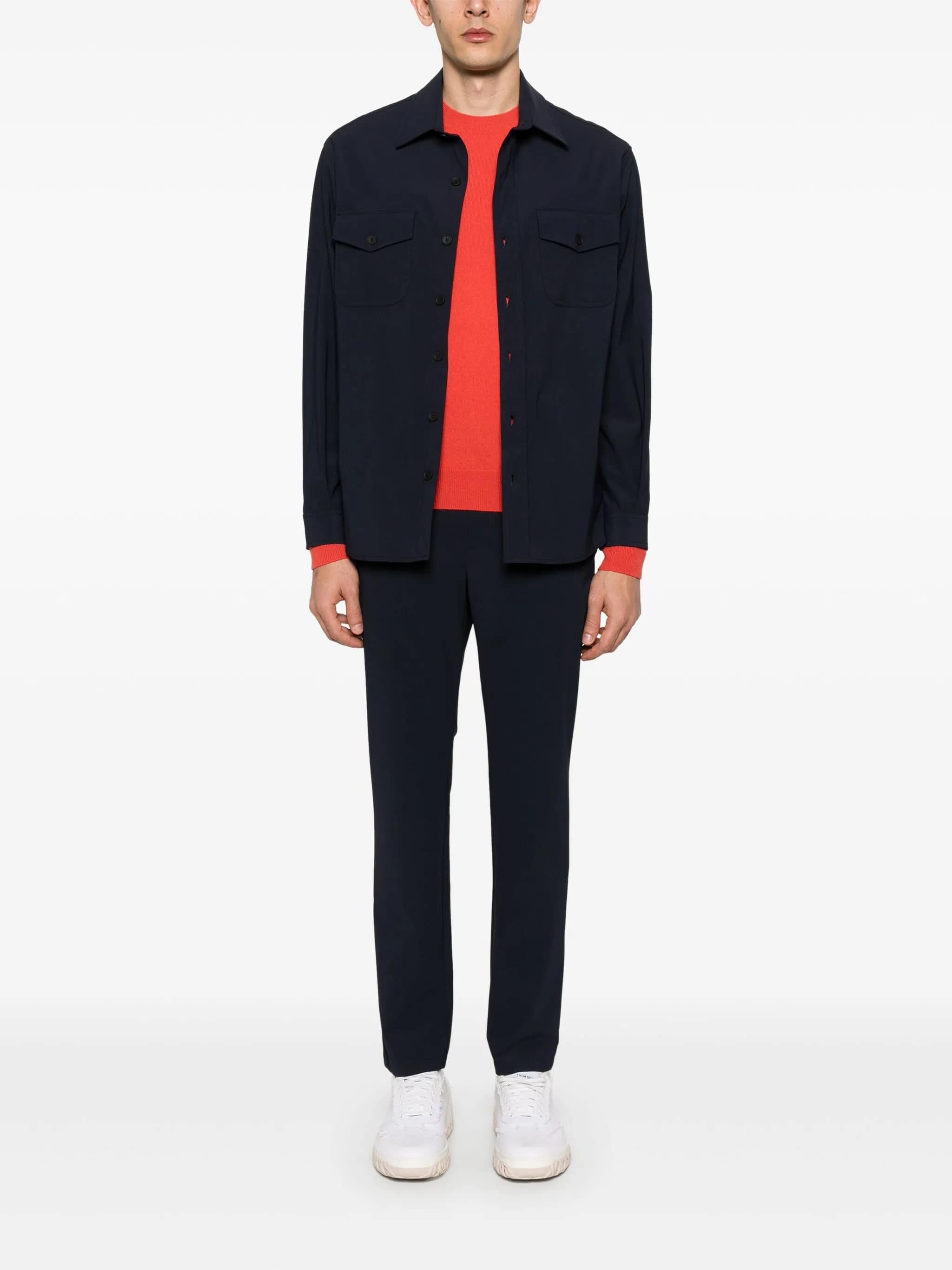 Trouser Blue Pantaloni