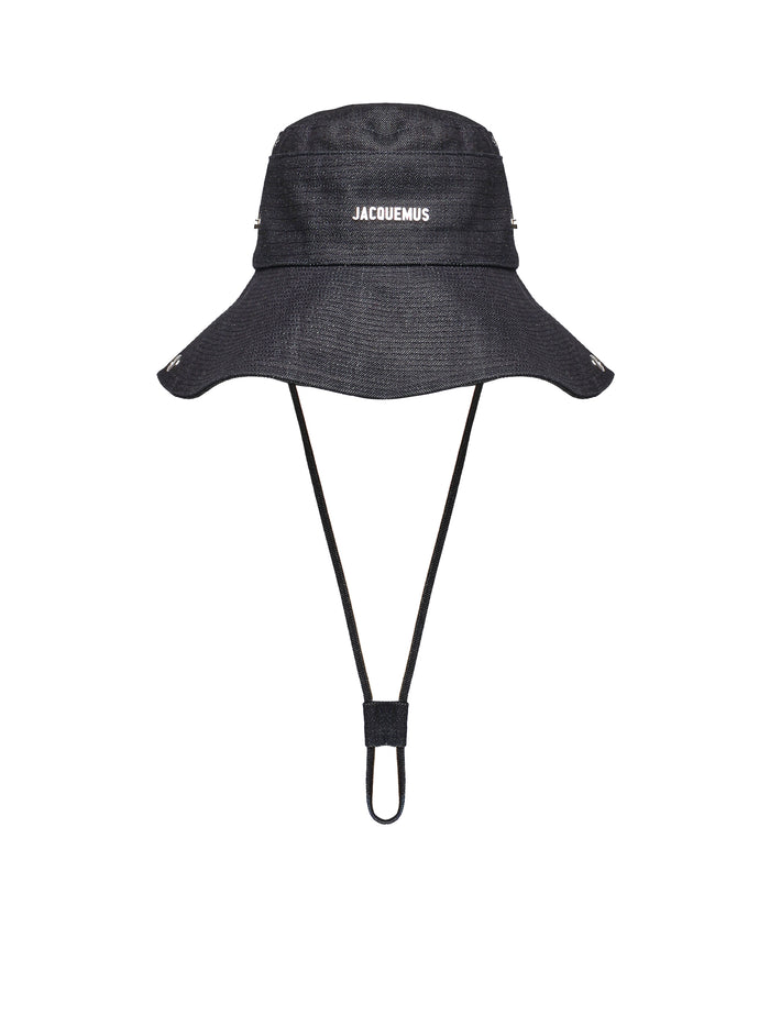 Jacquemus Hats Blue Cotton