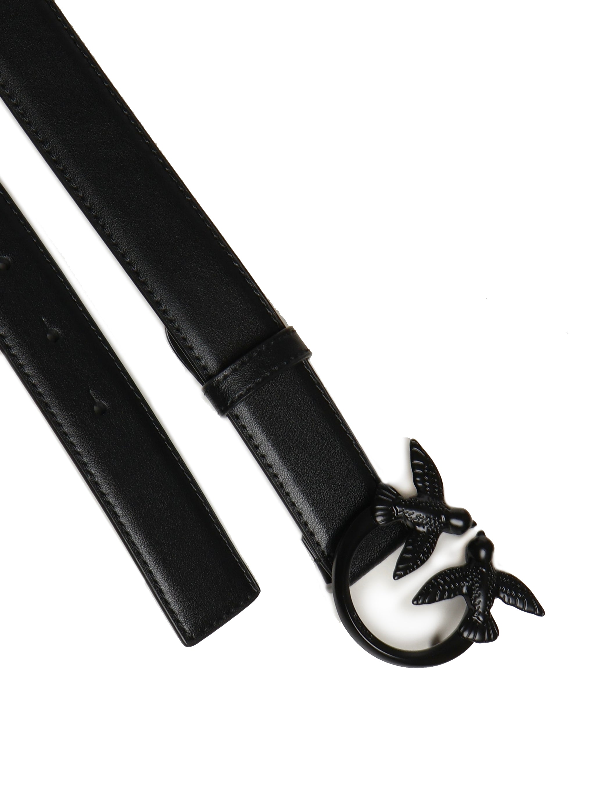 Pinko Belts Black Cowskin