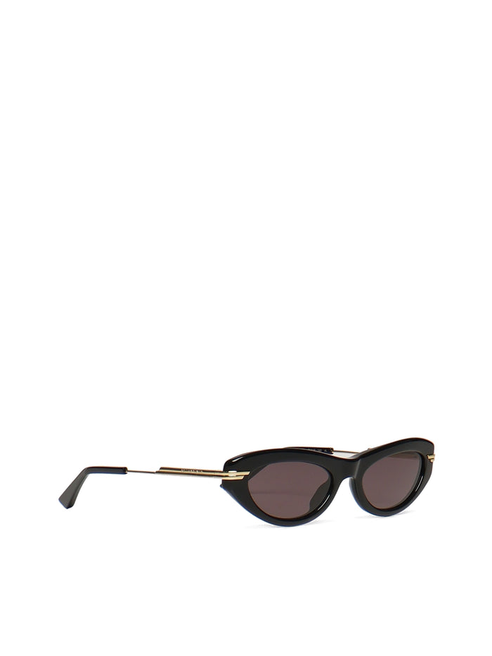 Bottega Veneta Sunglasses Black-gold-grey