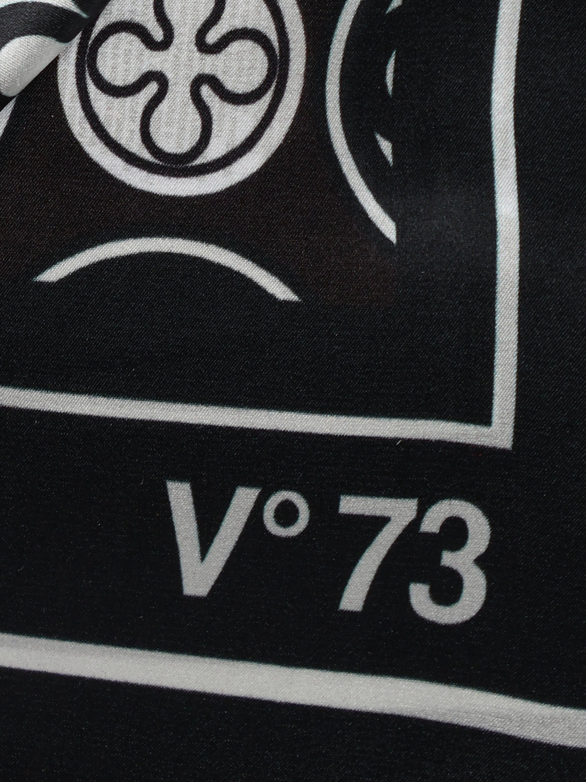V° 73 Scarfs Black Silk