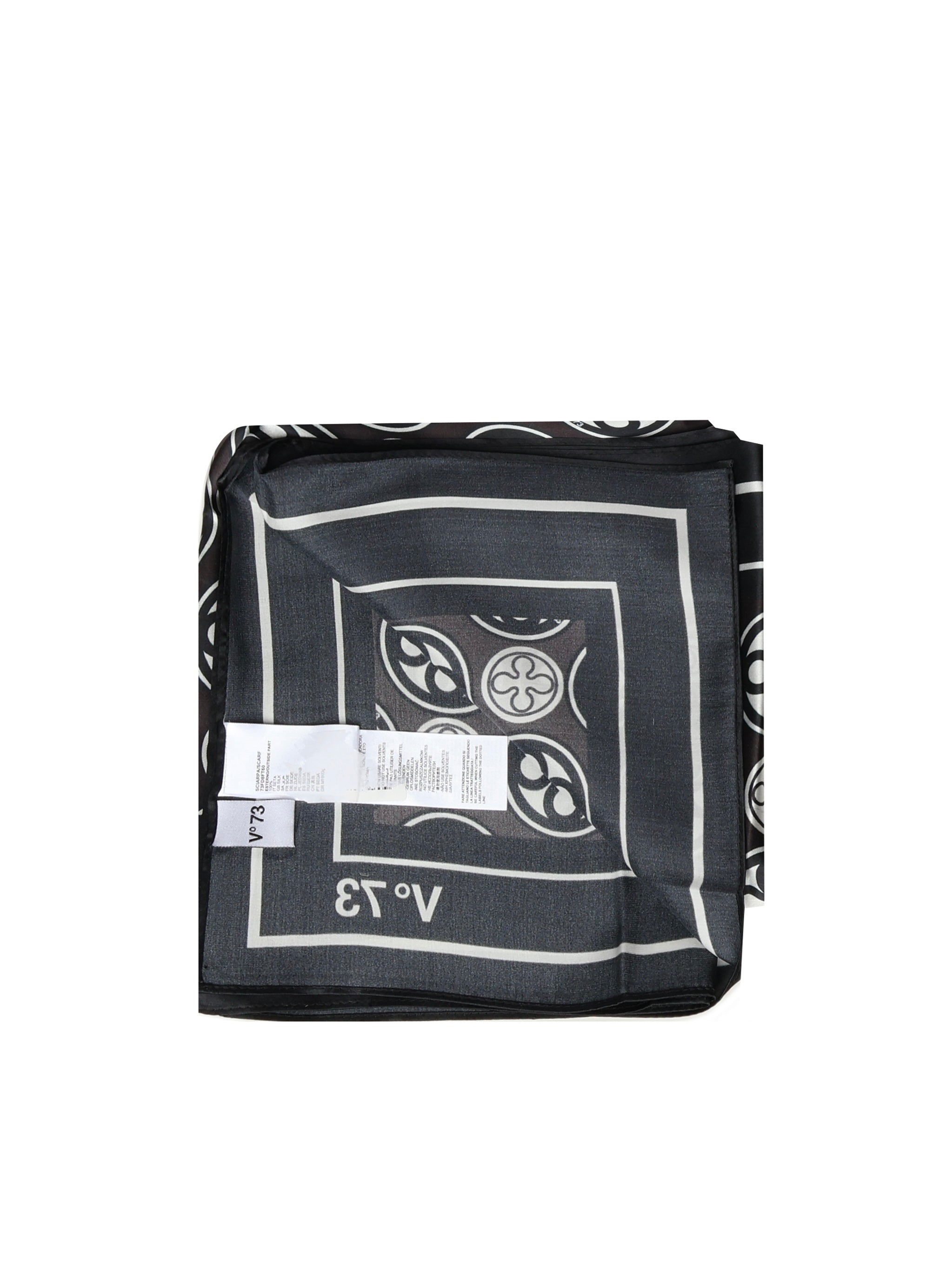 V° 73 Scarfs Black Silk