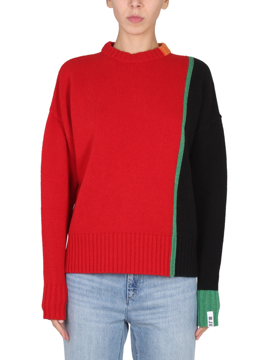 Multicolor Mesh Jumper Multicolour Jumpers