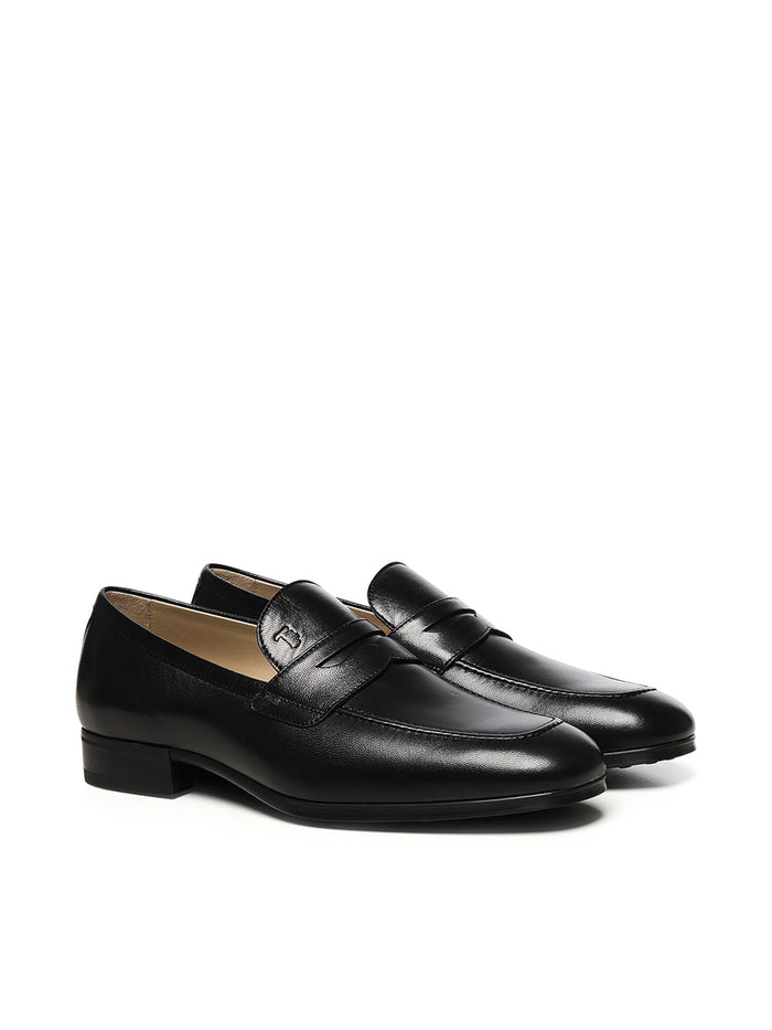 Tods Flat Shoes Black Calfskin