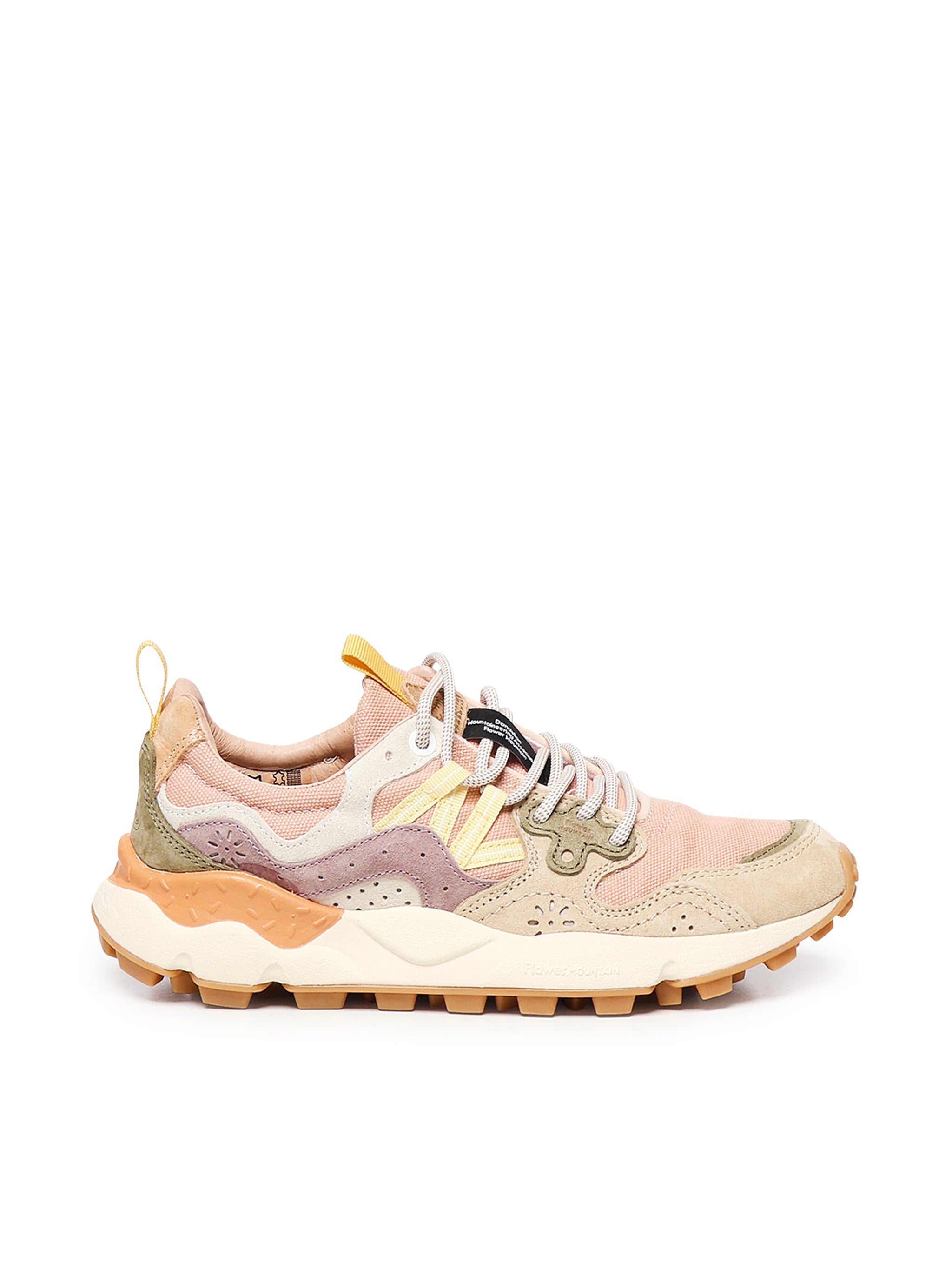 Flower Mountain Sneakers Light Brown Suede