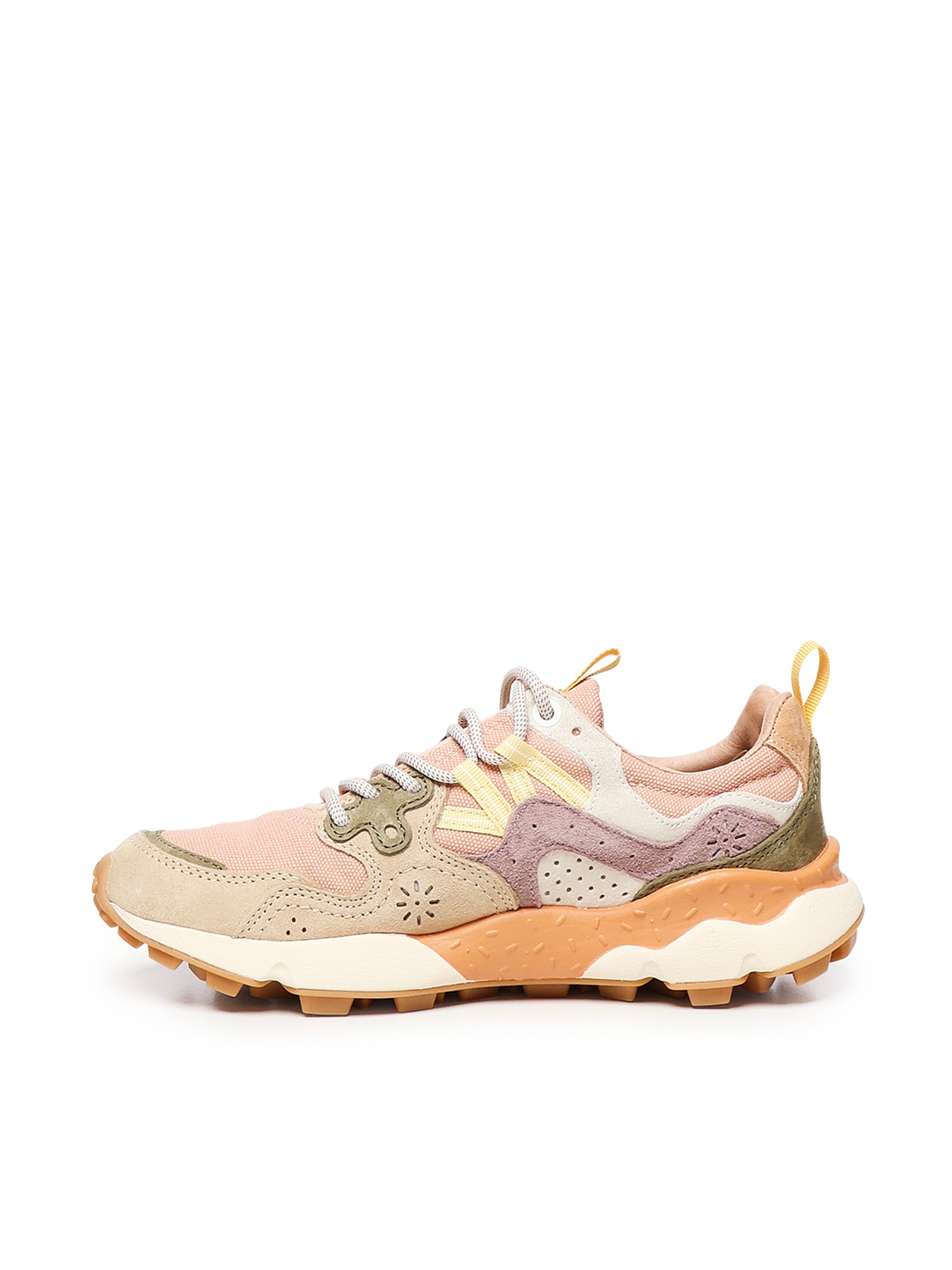 Flower Mountain Sneakers Light Brown Suede