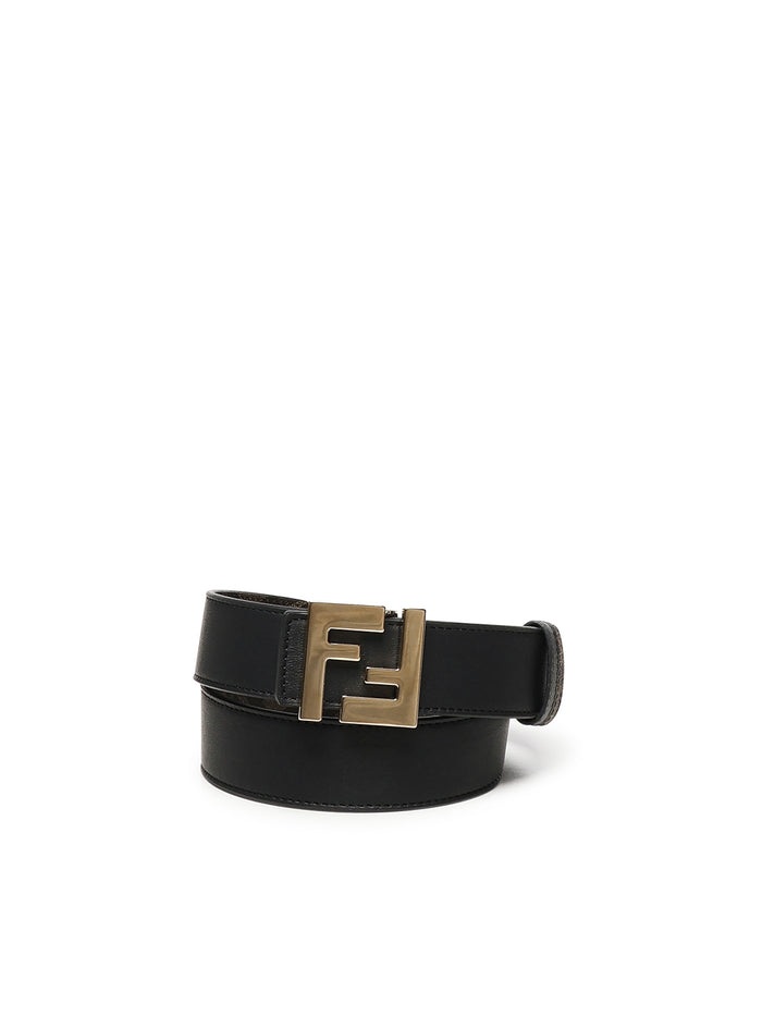 Fendi Belts Black, Brown Calfskin