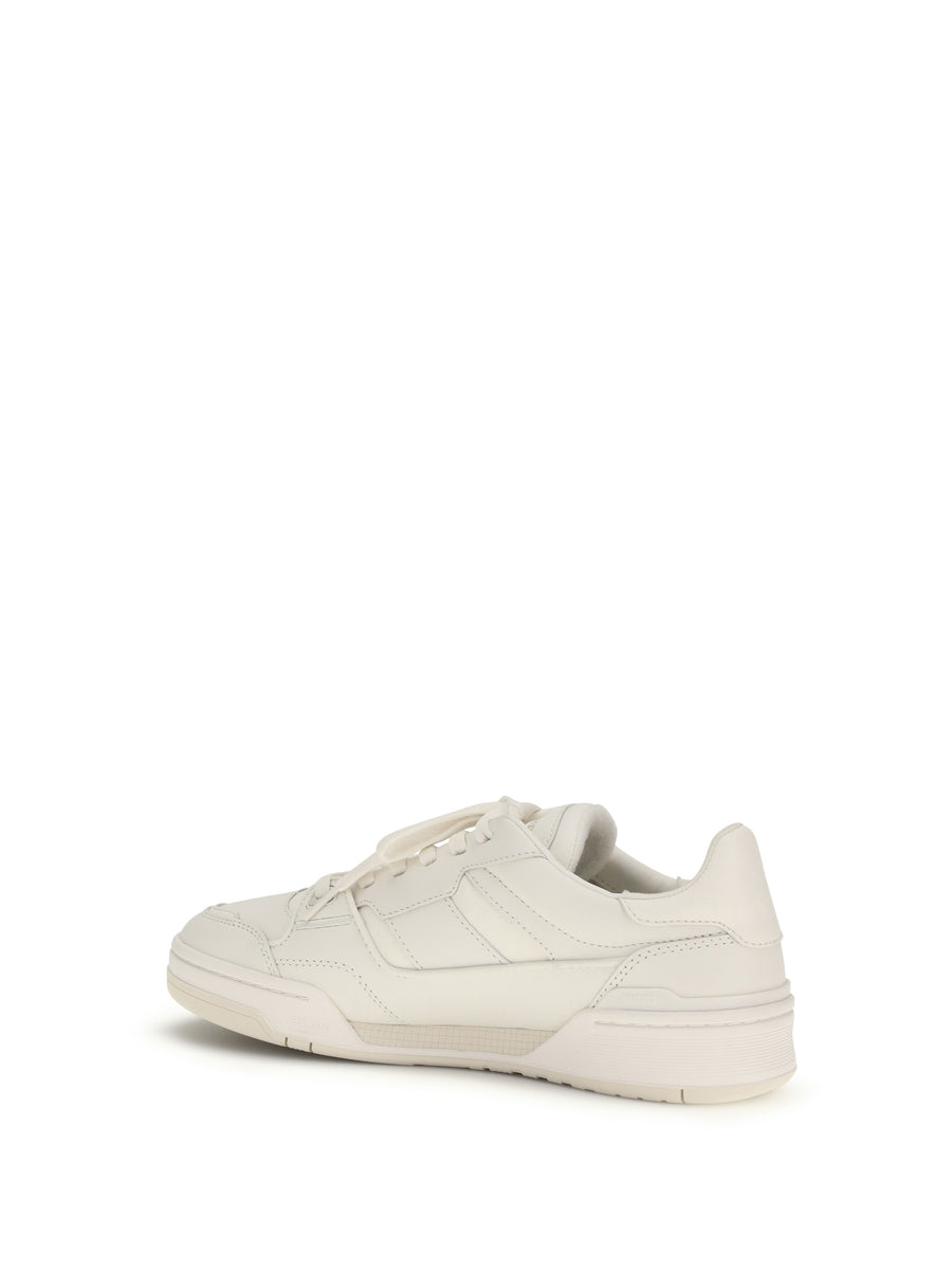 Sneakers Clay Off White Upper Calf Leather Trainers