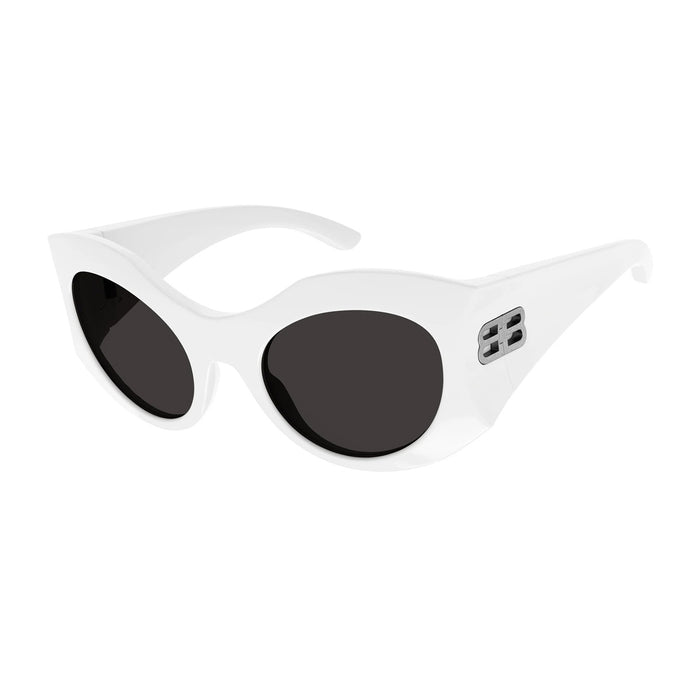 BB0256S 003 Bianco Celluloid Occhiali Sole