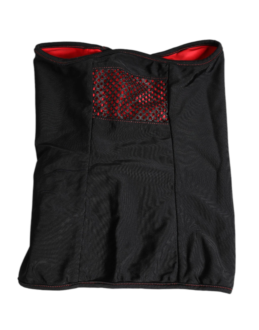 Dolce & Gabbana 66% Nylon neck warmer in black