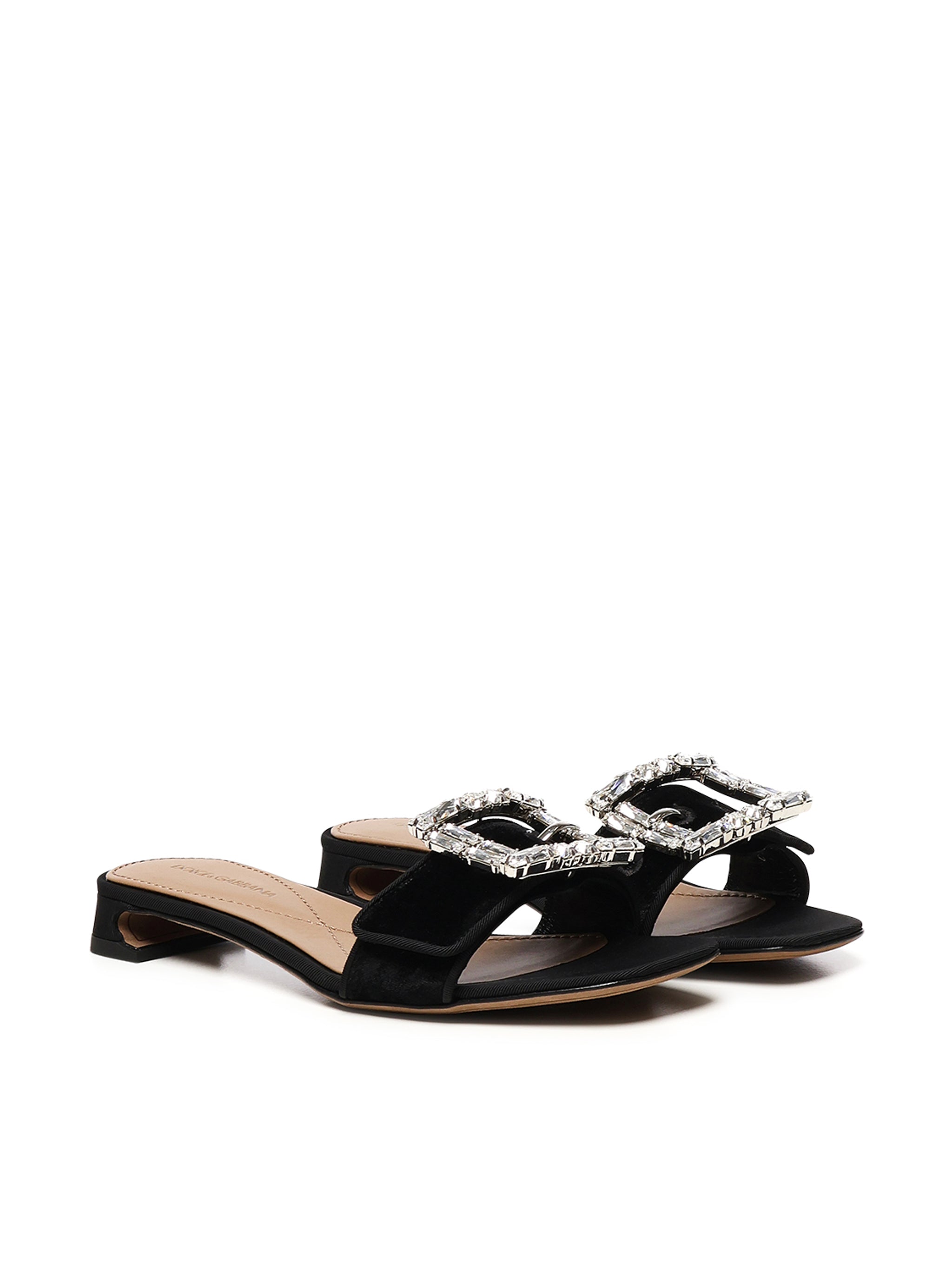Dolce & Gabbana Sandals Black Viscose