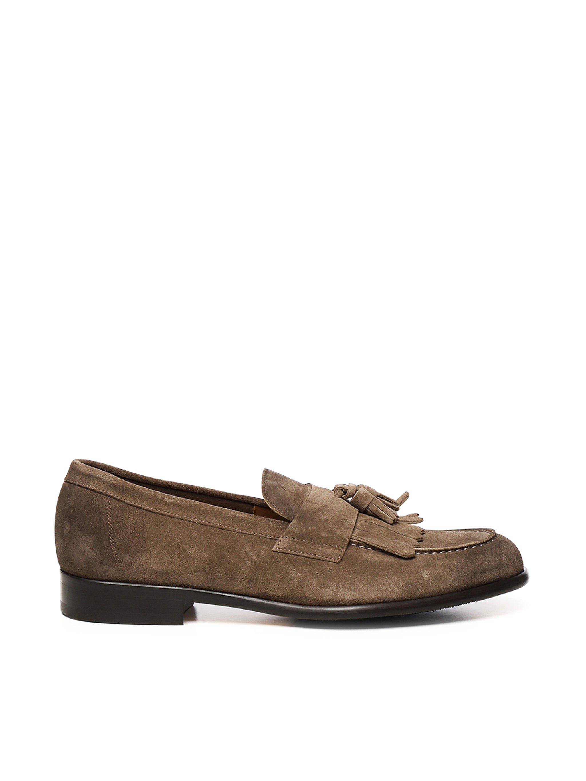 Doucals Flat Shoes Cocoa Suede