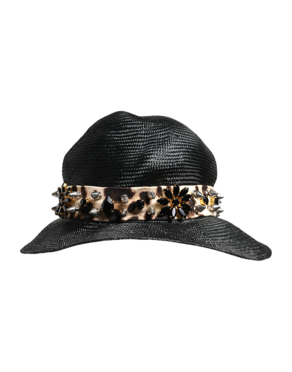 Dolce & Gabbana HAT9648 90% Straw hat in black