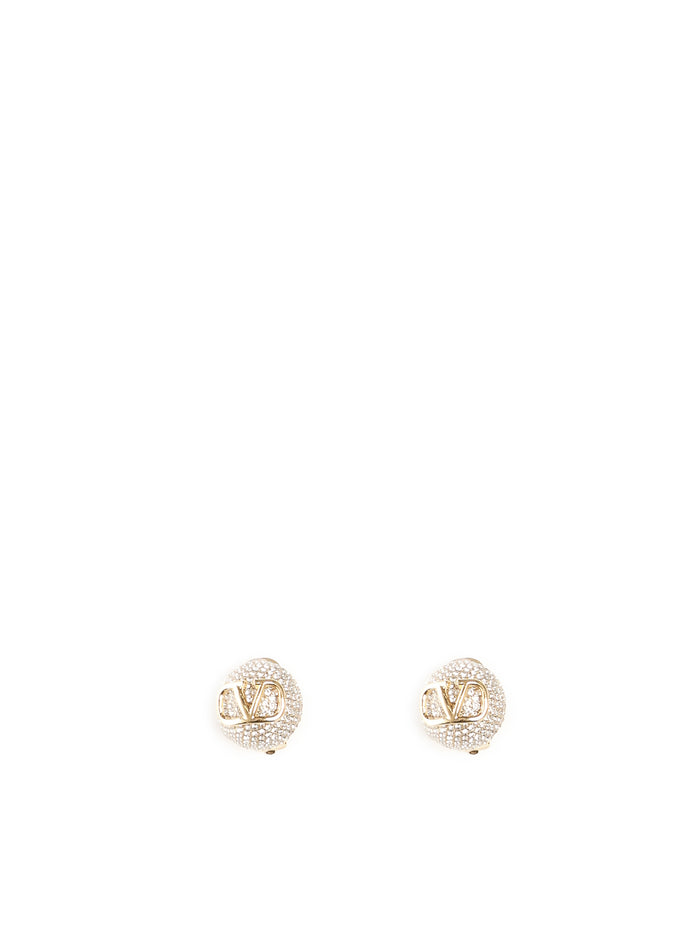 Valentino Garavani Bijoux Oro/crystal Silver Brass