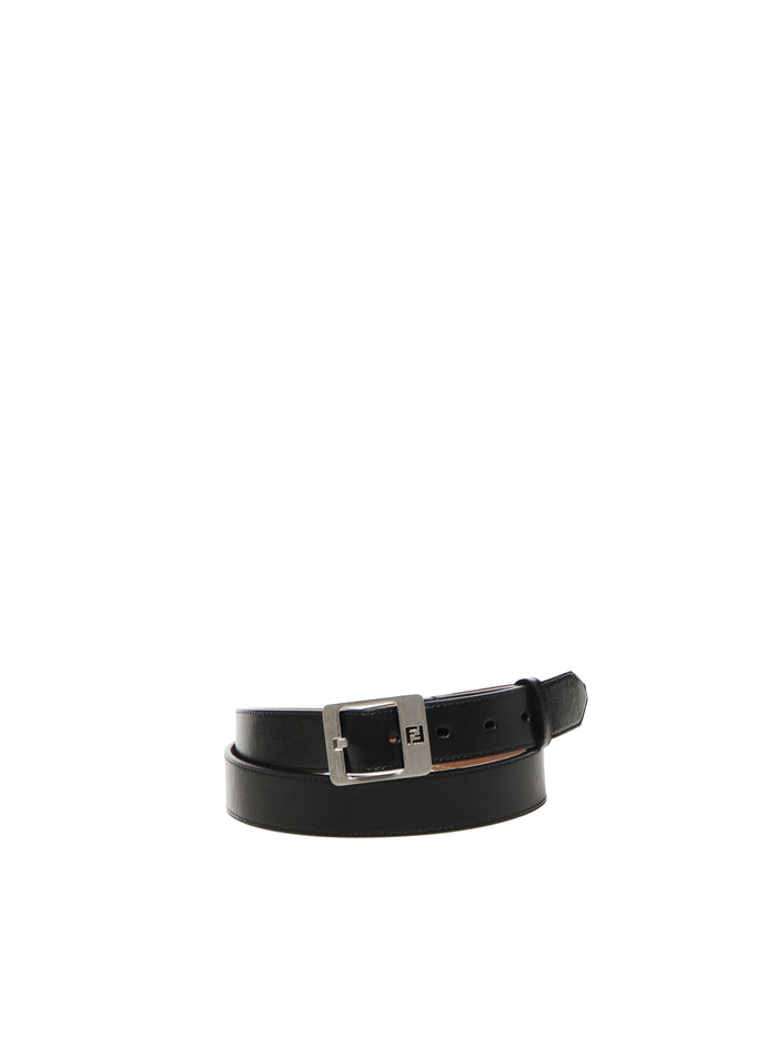 Fendi Belts Black Calfskin