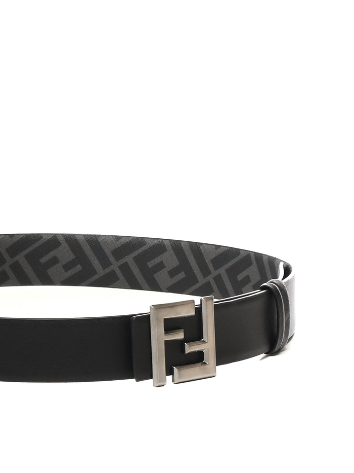 Fendi Belts Black Cotton