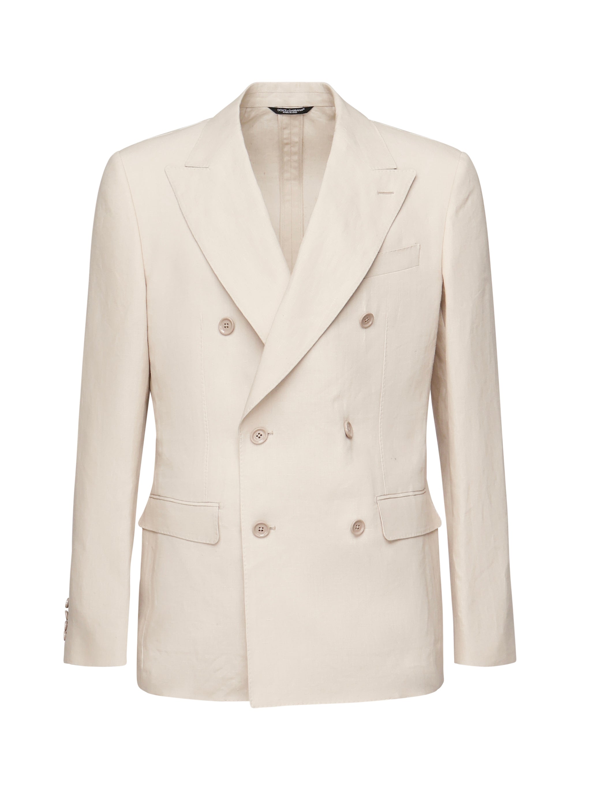 Dolce & Gabbana Jackets Beige Linen