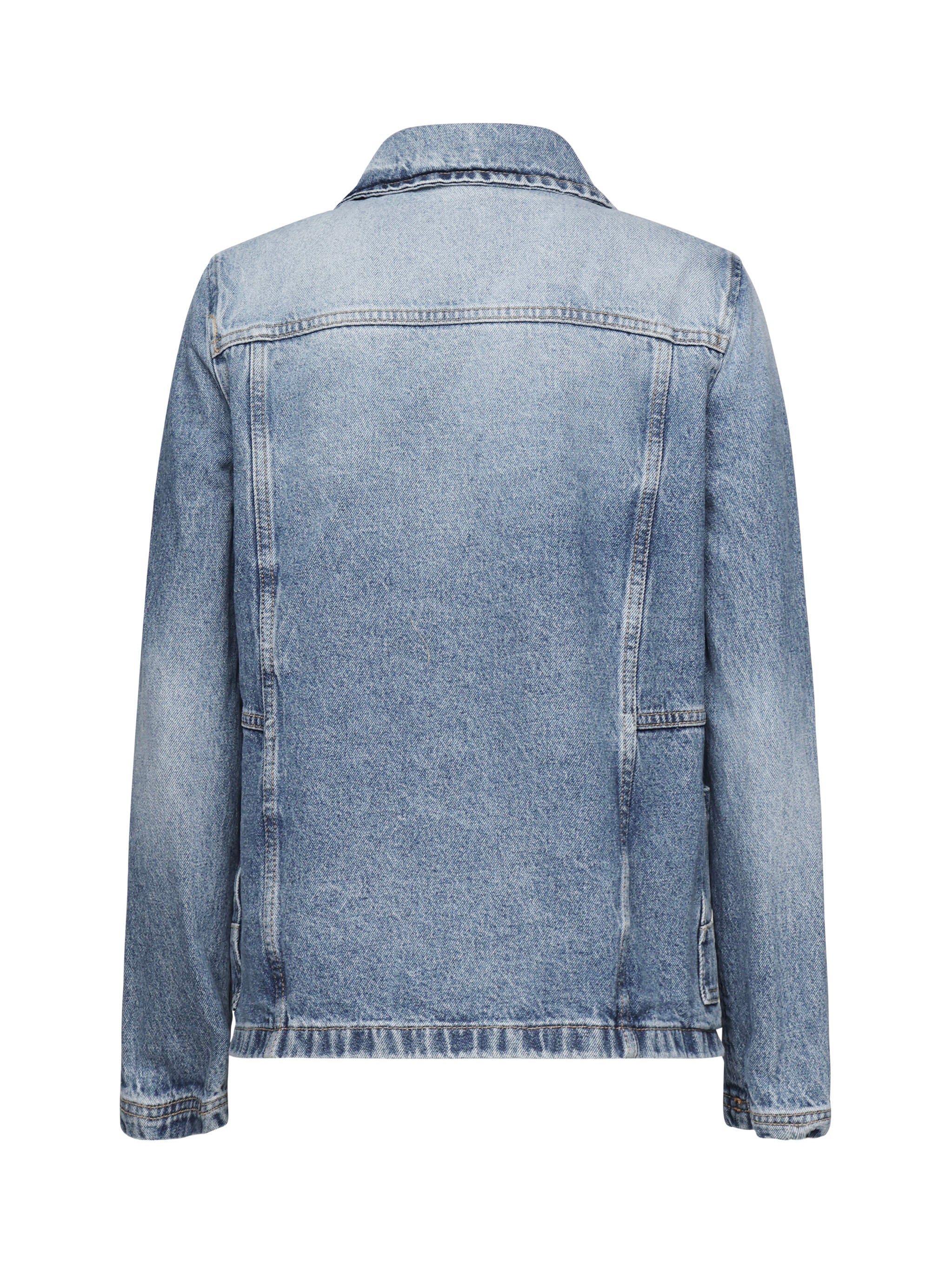 Fay Coats Blue Cotton