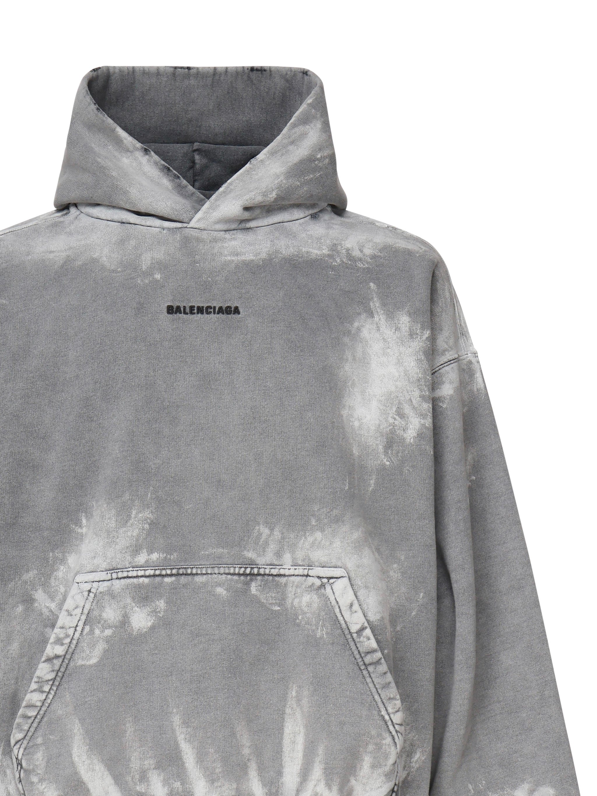 Balenciaga Sweaters Grey Cotton