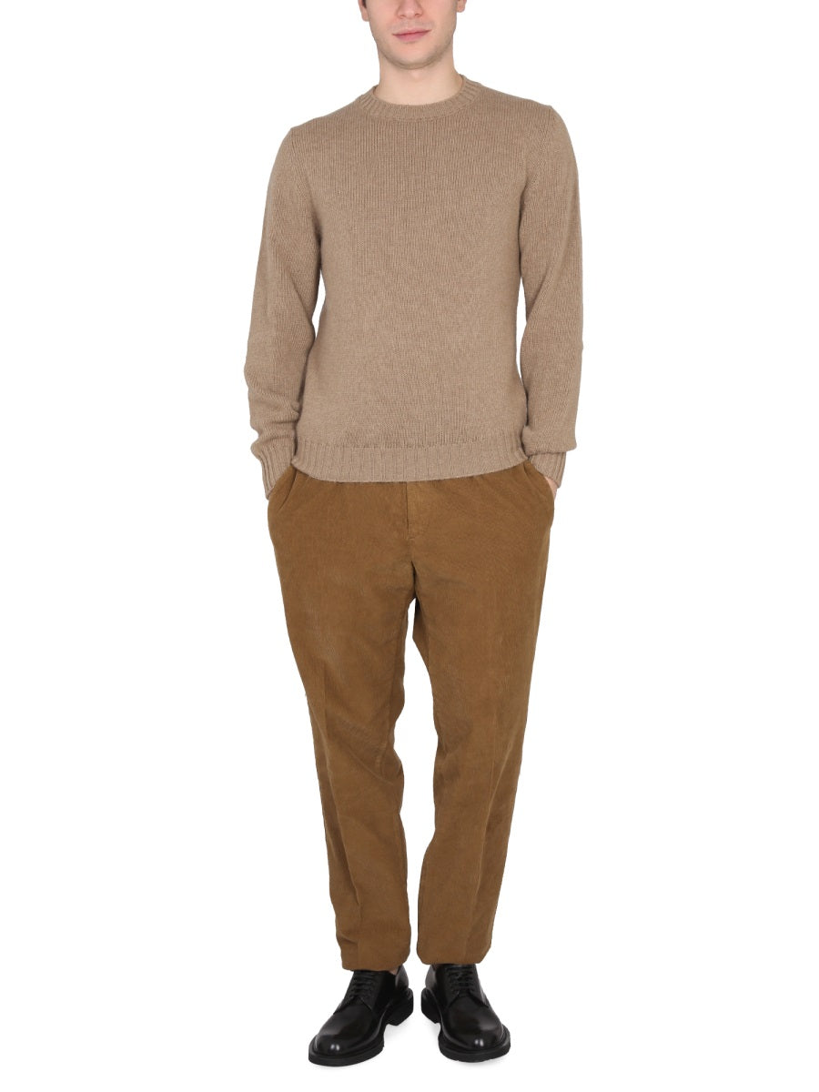 Choker Brown Wool Angora Jumpers