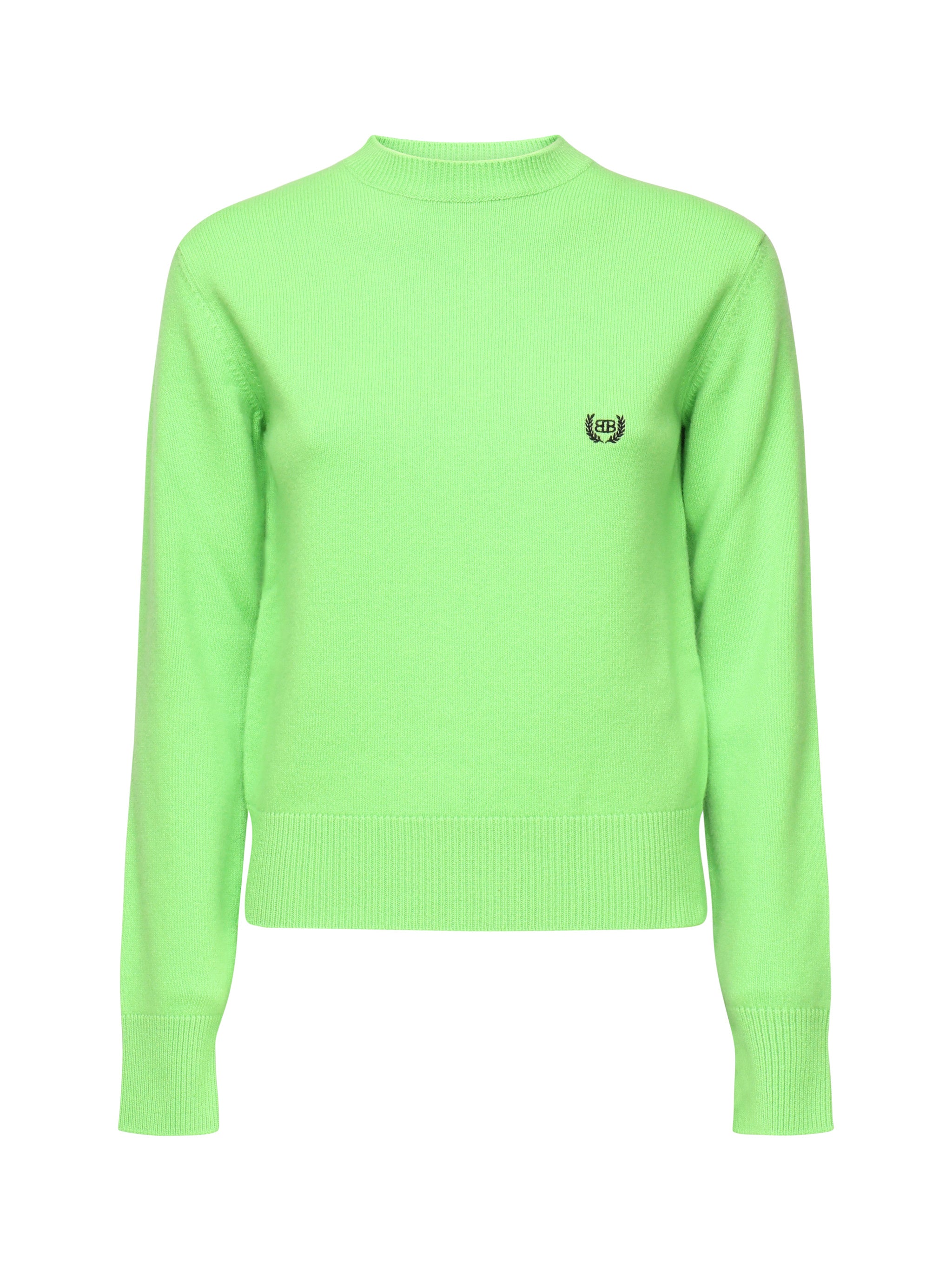 Balenciaga Sweaters Lime Wool