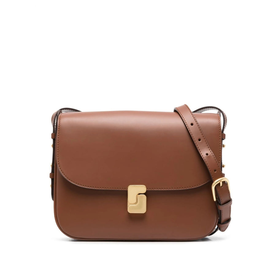 Shoulder Bag Bellimax Brown Leather