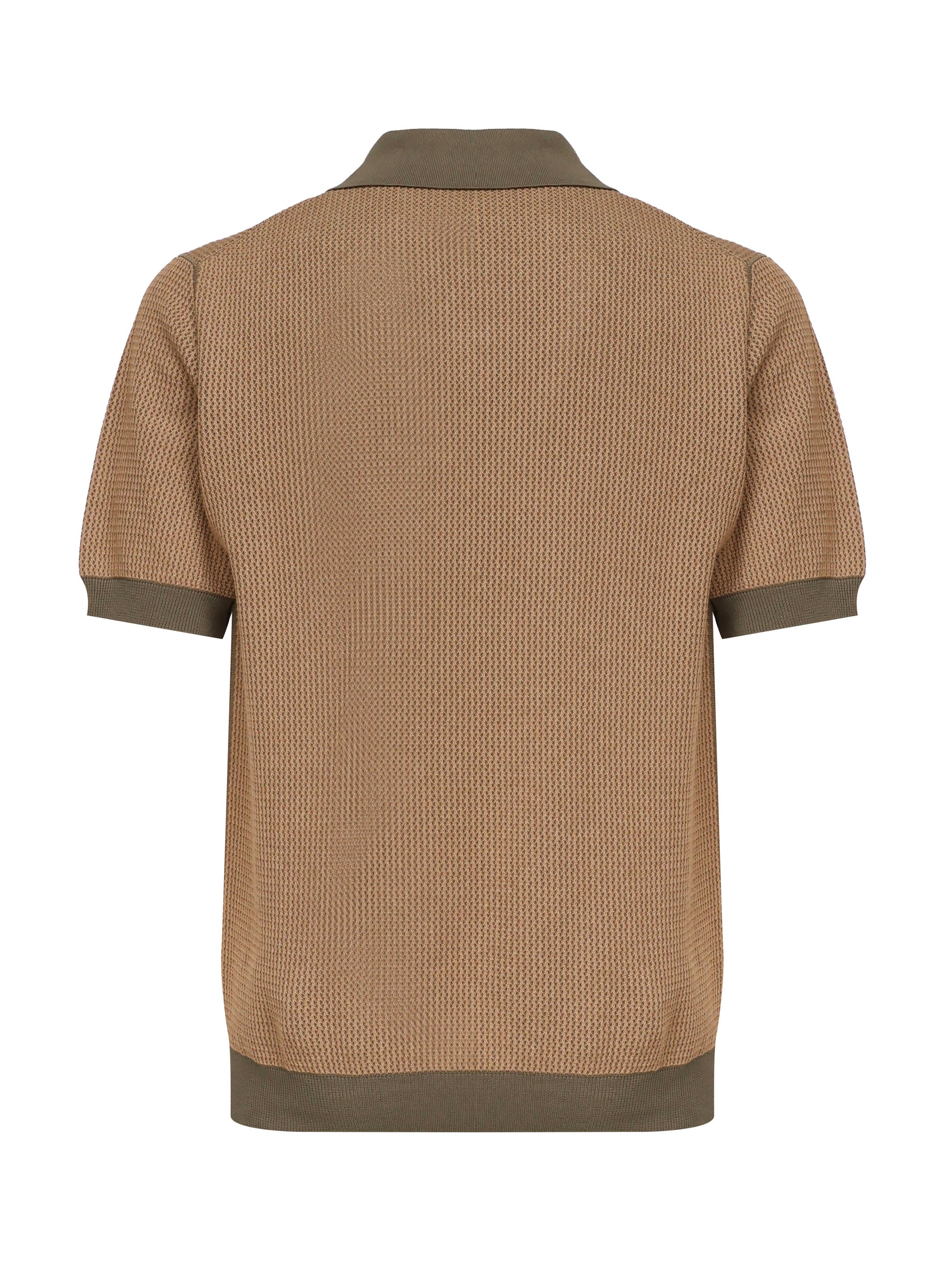 Zanone T-shirts and Polos Beige Cotton