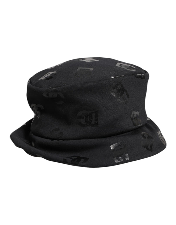 Dolce & Gabbana HAT9834 100% Polyester bucket hat in black