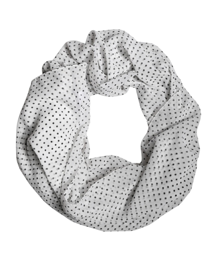 Dolce & Gabbana 100% Polyester scarf in white