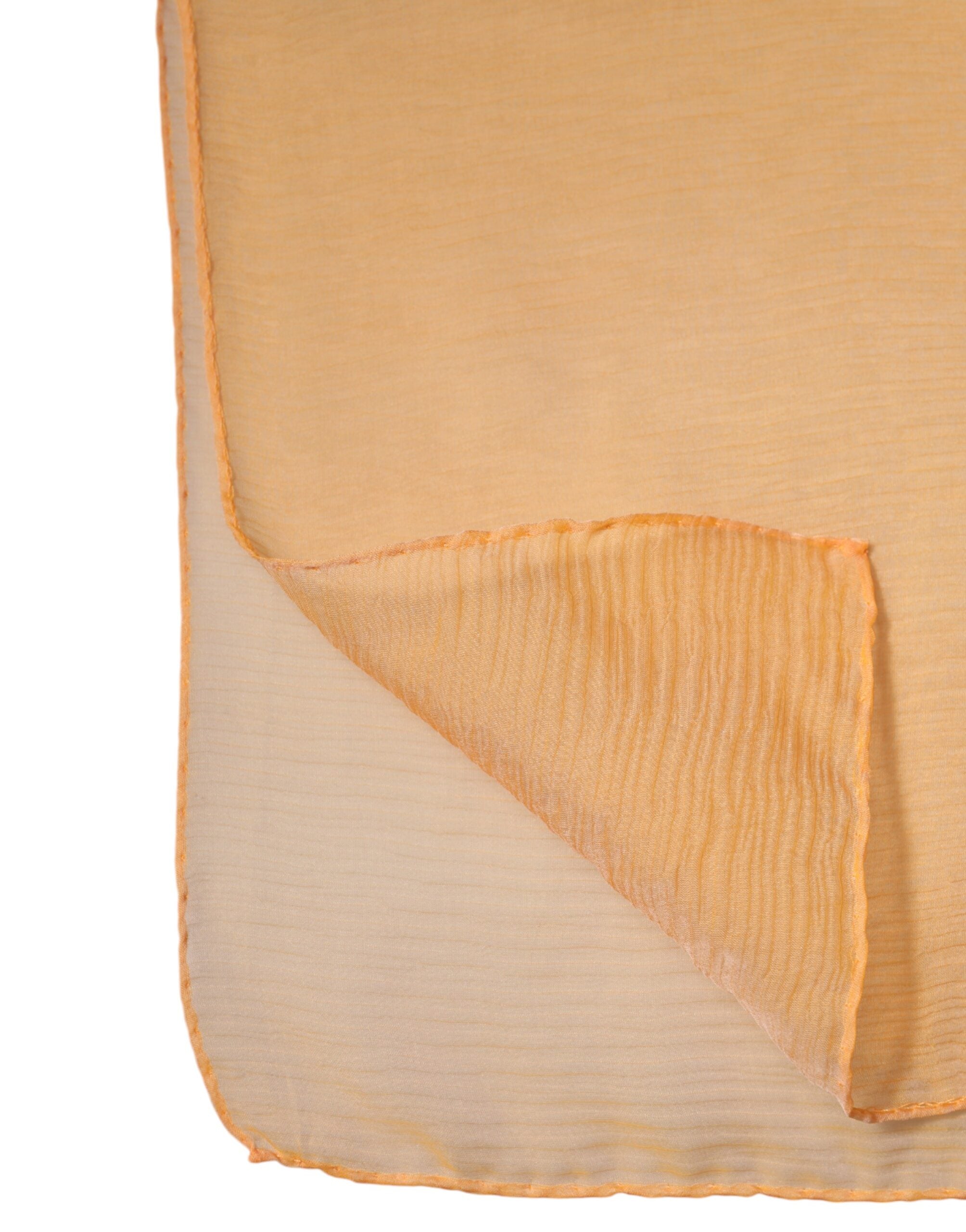 Dolce & Gabbana 100% Silk shawl in orange — view 5