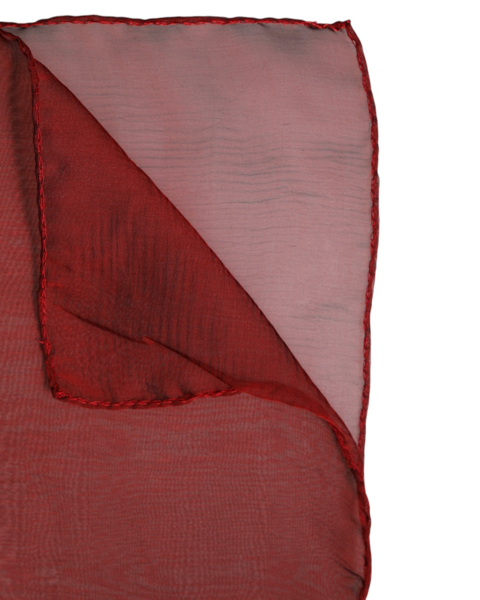 Dolce & Gabbana 100% Silk shawl in red — view 5