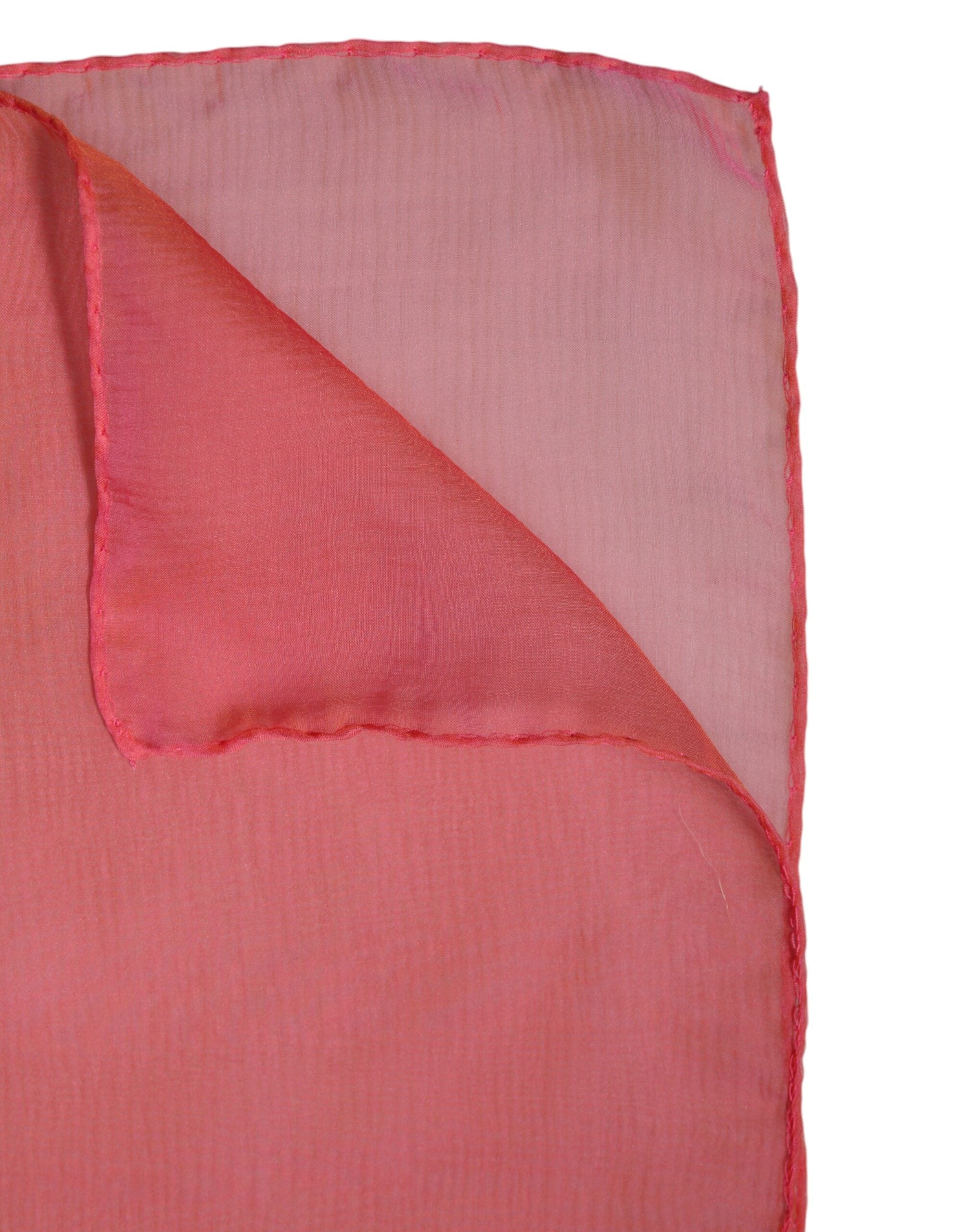 Dolce & Gabbana 100% Silk shawl in pink — view 6
