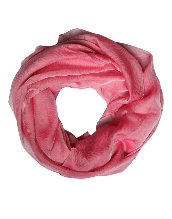 Dolce & Gabbana 100% Silk shawl in pink