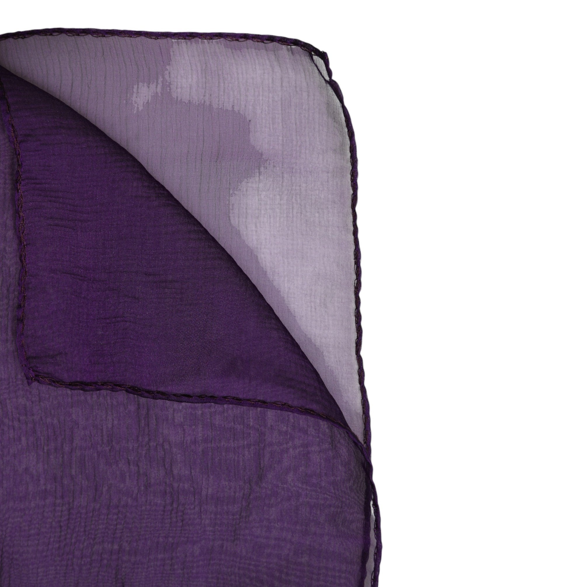 Dolce & Gabbana 100% Silk shawl in purple — view 6