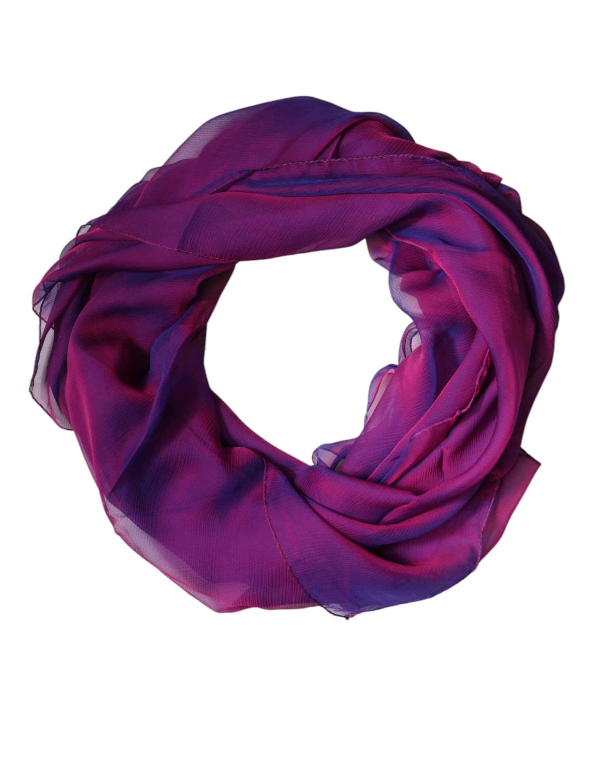 Dolce & Gabbana 100% Silk scarf in purple