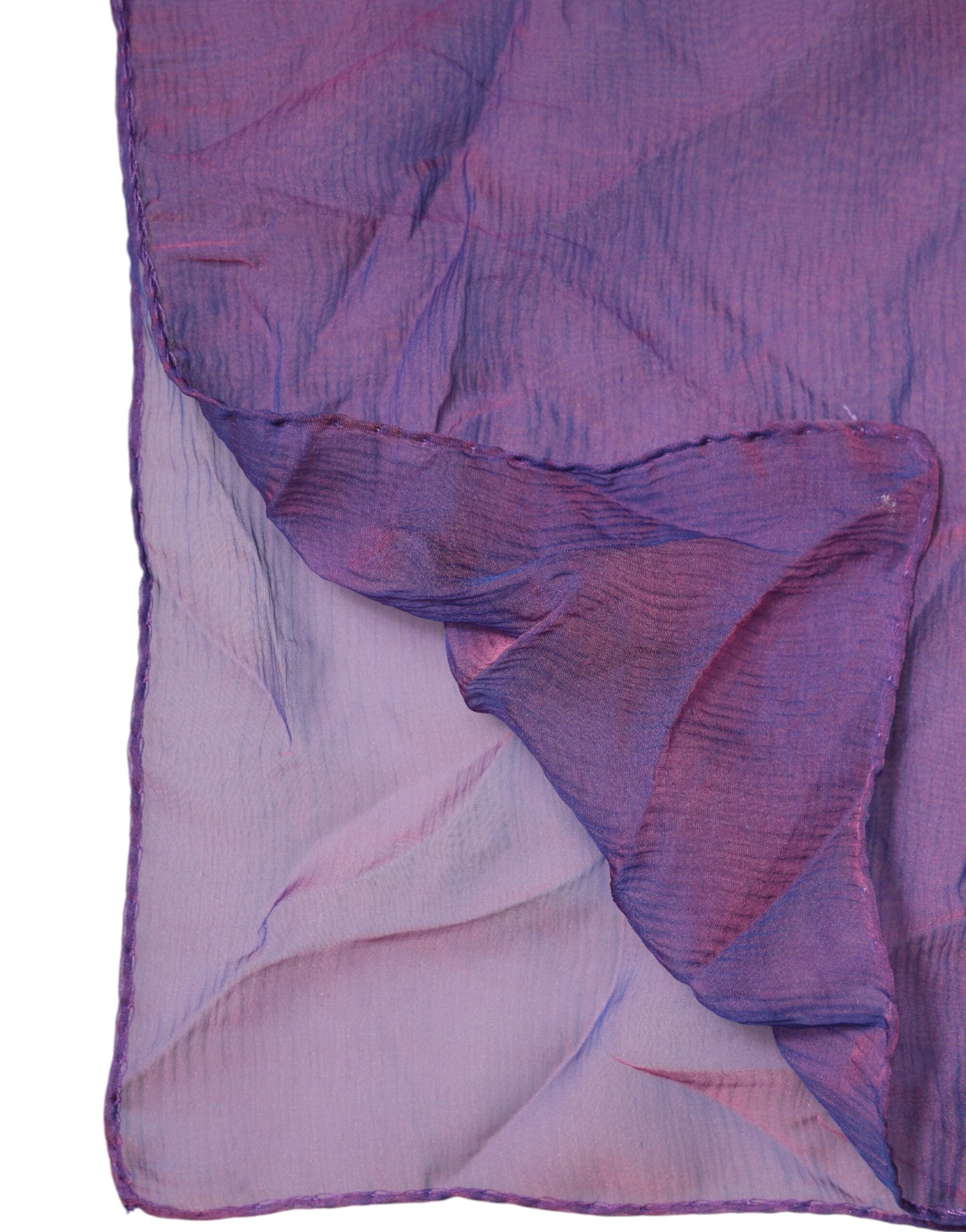 Dolce & Gabbana 100% Silk shawl in purple — view 5
