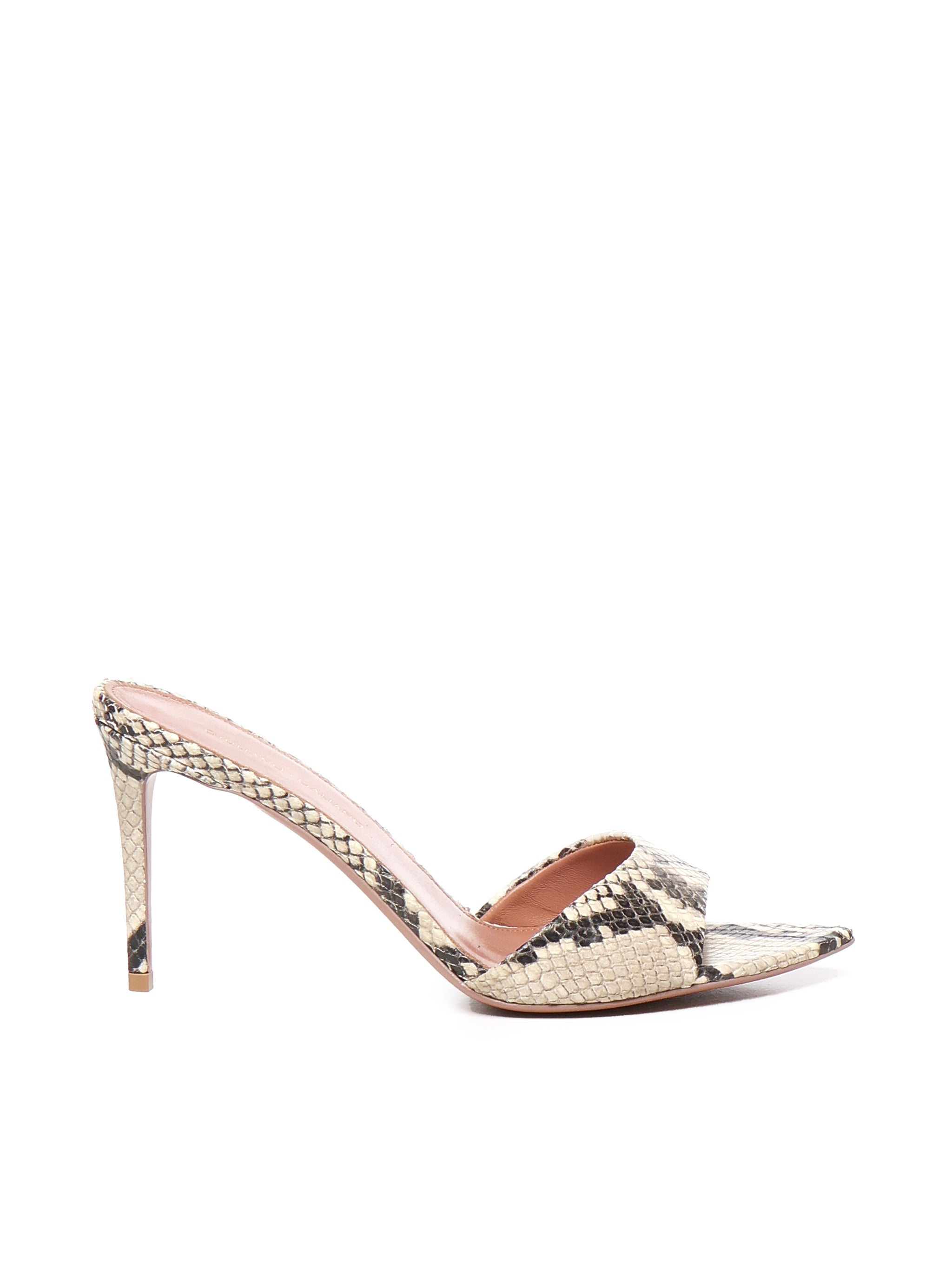Giuliano Galiano Sandals Stone Calfskin