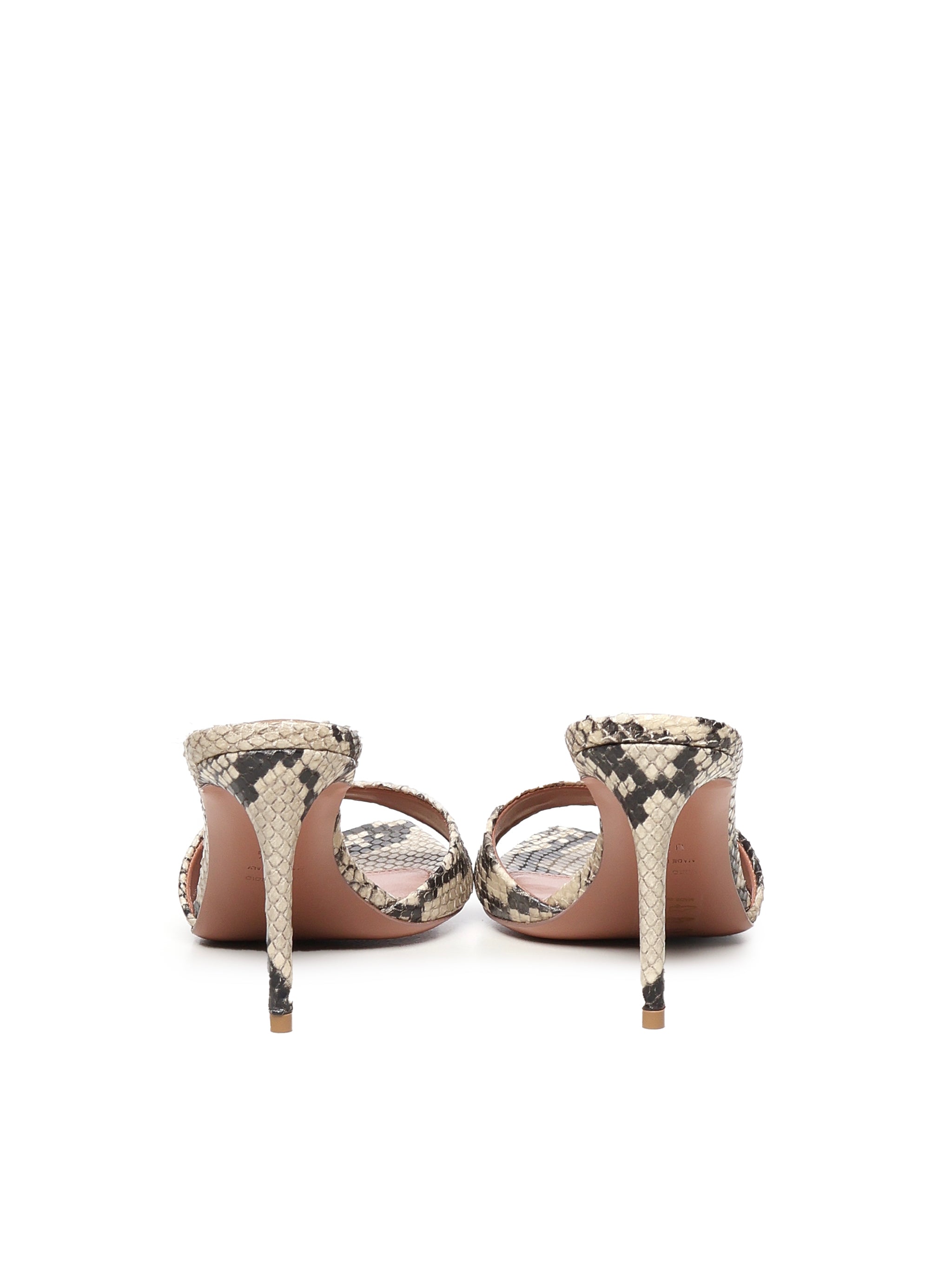 Giuliano Galiano Sandals Stone Calfskin