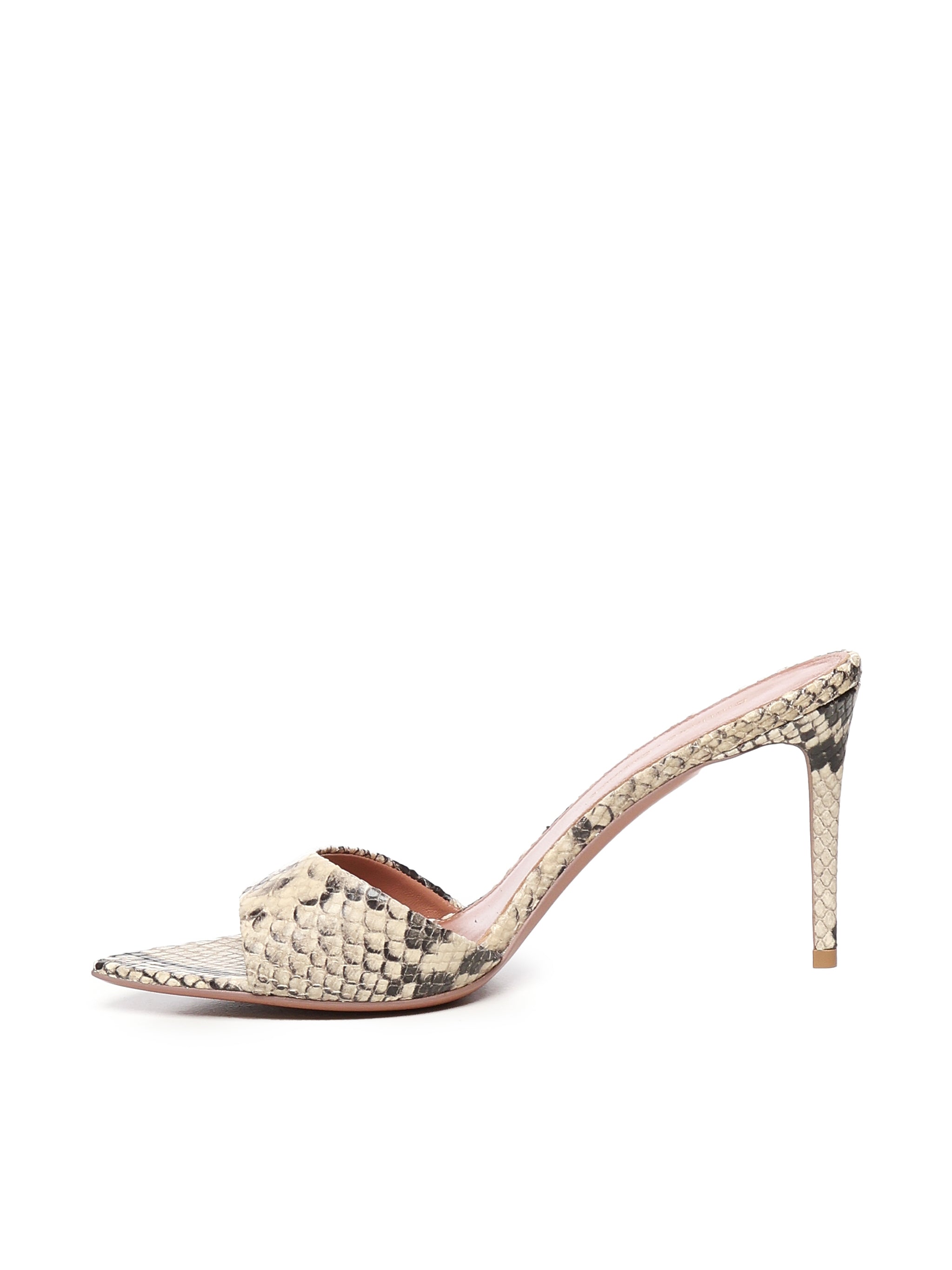 Giuliano Galiano Sandals Stone Calfskin