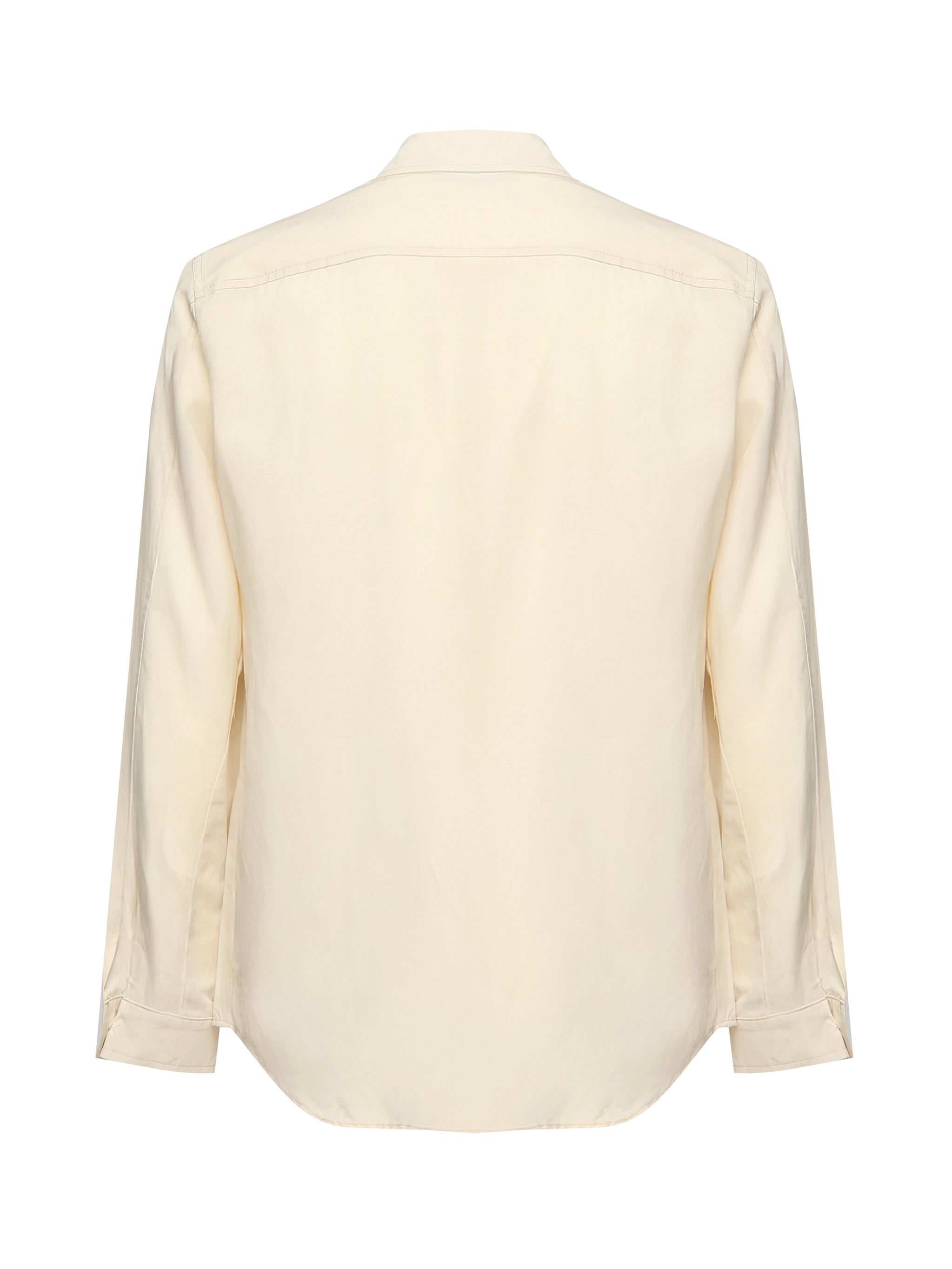 Giuliano Galiano Shirts Beige Tencel Linen