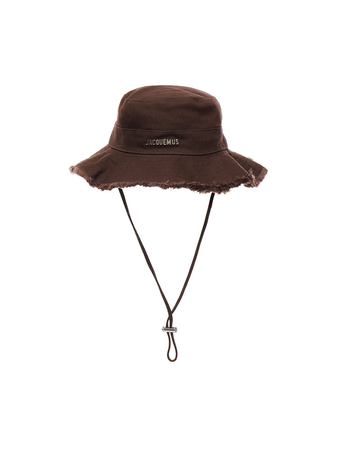 Jacquemus Hats Brown Cotton